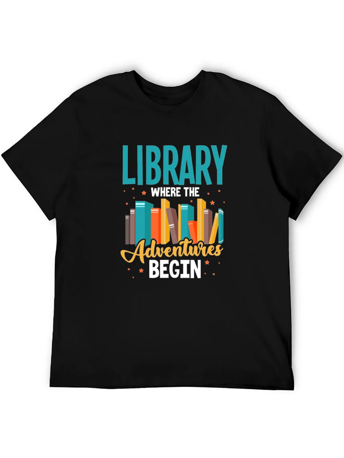 Library Adventures T-Shirt - Book Lover Tee product image 5