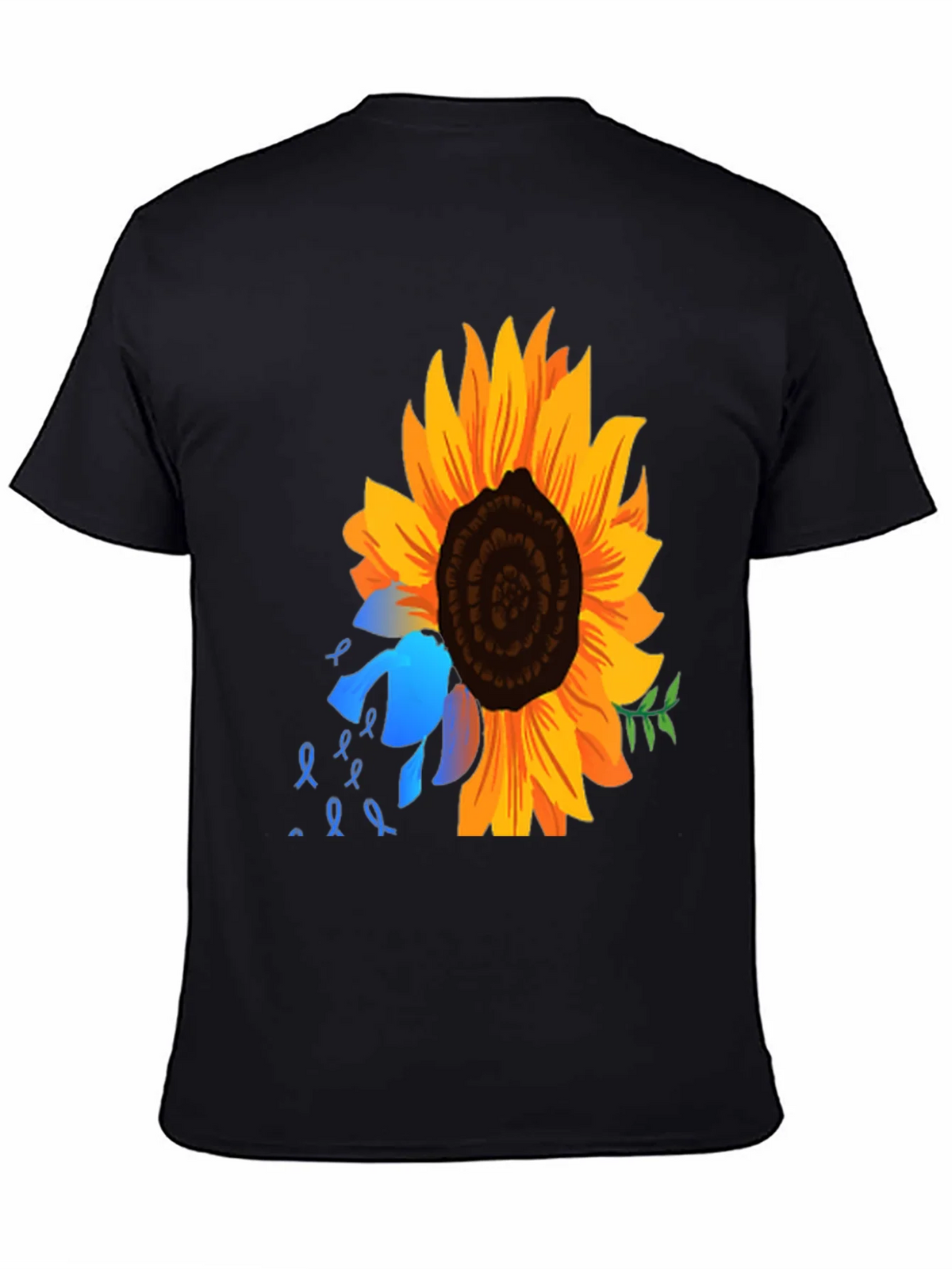 Sunflower Awareness Ribbon Graphic Tee product image 4