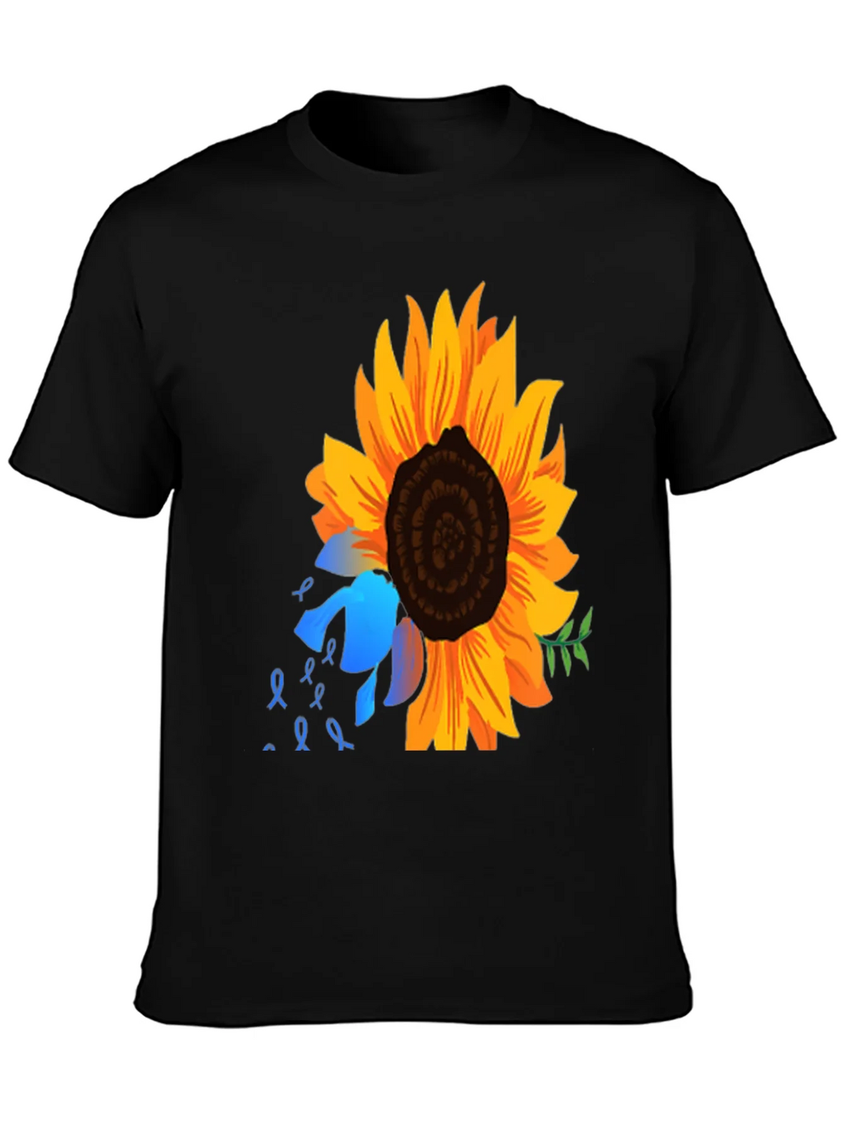 Sunflower Awareness Ribbon Graphic Tee product image 3