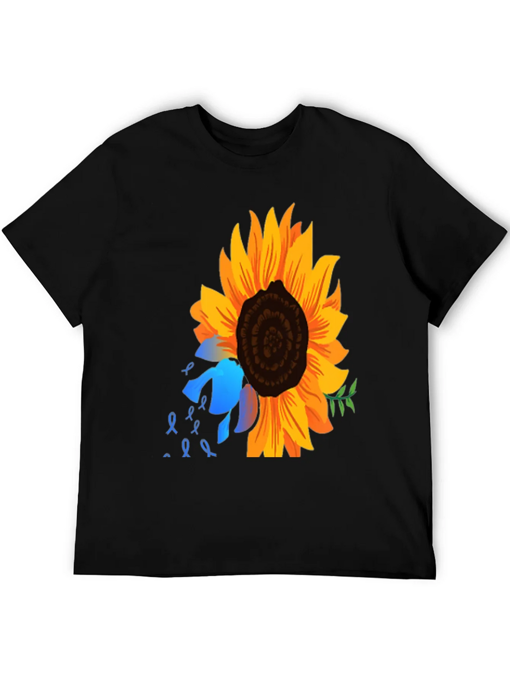 Sunflower Awareness Ribbon Graphic Tee product image 5