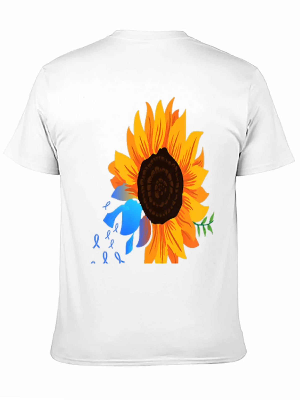 Sunflower Awareness Ribbon Graphic Tee product image 10
