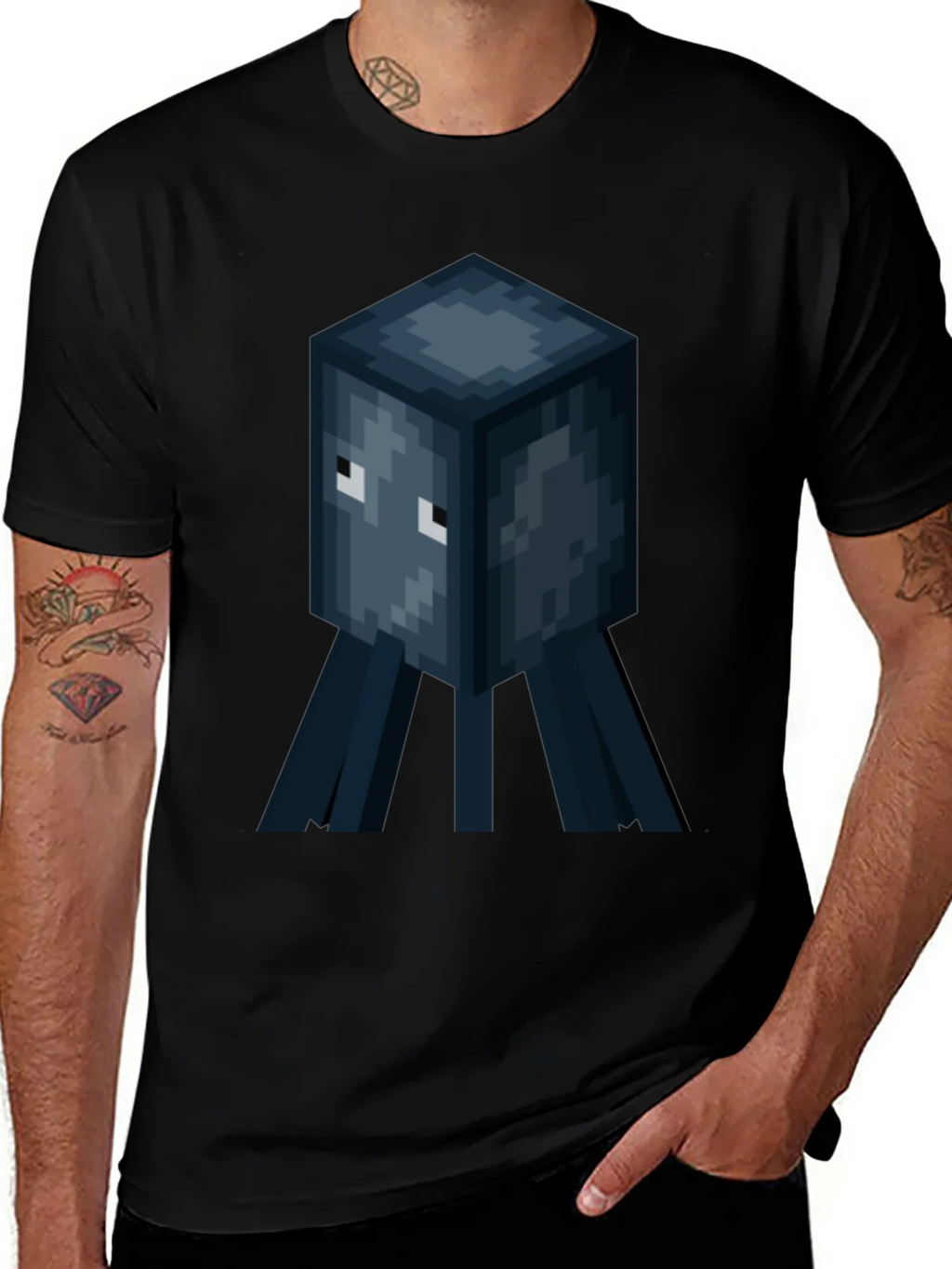 Minecraft Squid Game T-Shirt - Gamer Apparel product image 1