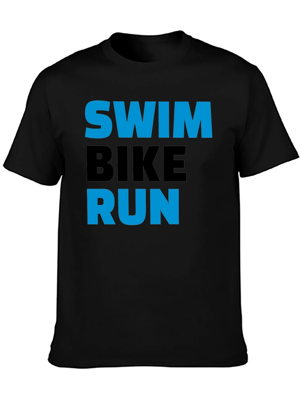 Swim Bike Run Triathlon T-Shirt - Sports Fitness Tee product image 3