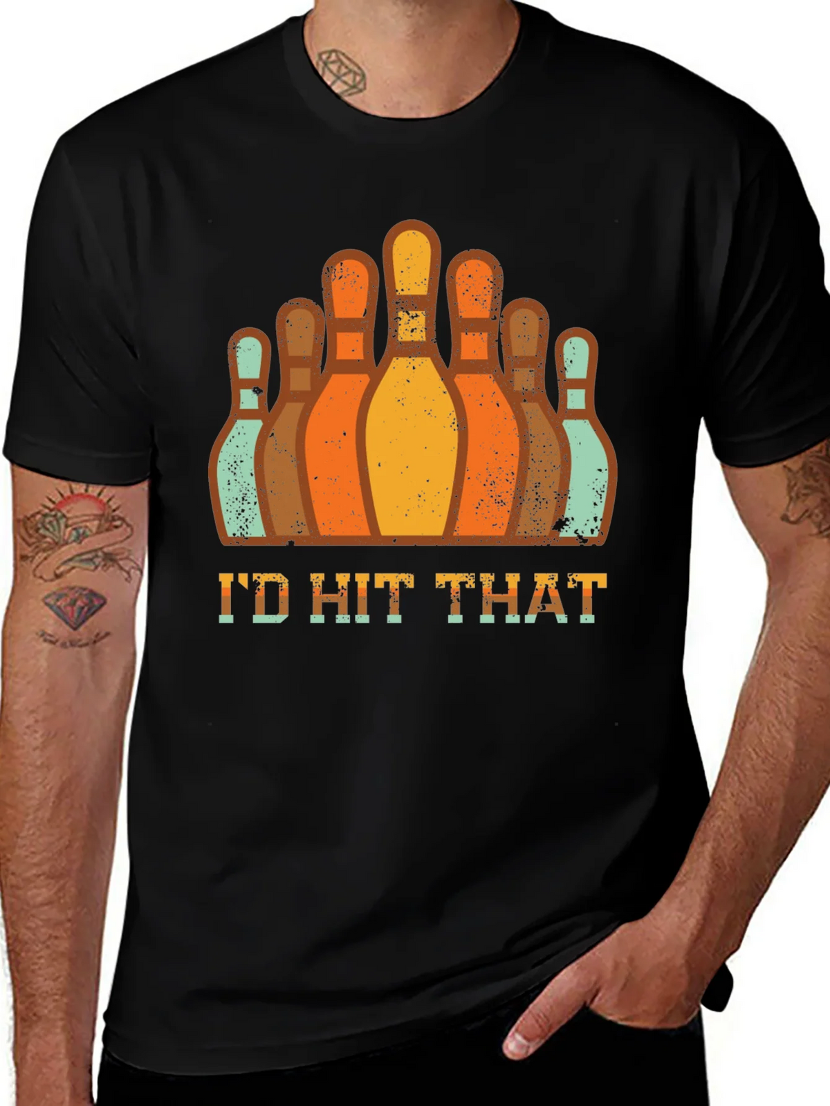 Id Hit That Bowling T-Shirt product image 1