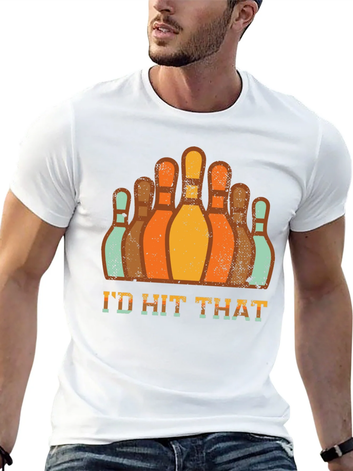 Id Hit That Bowling T-Shirt product image 12