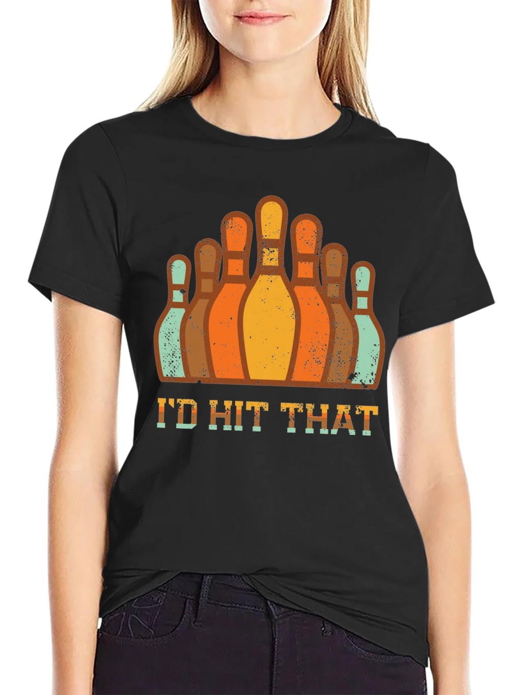 Id Hit That Bowling T-Shirt product image 2