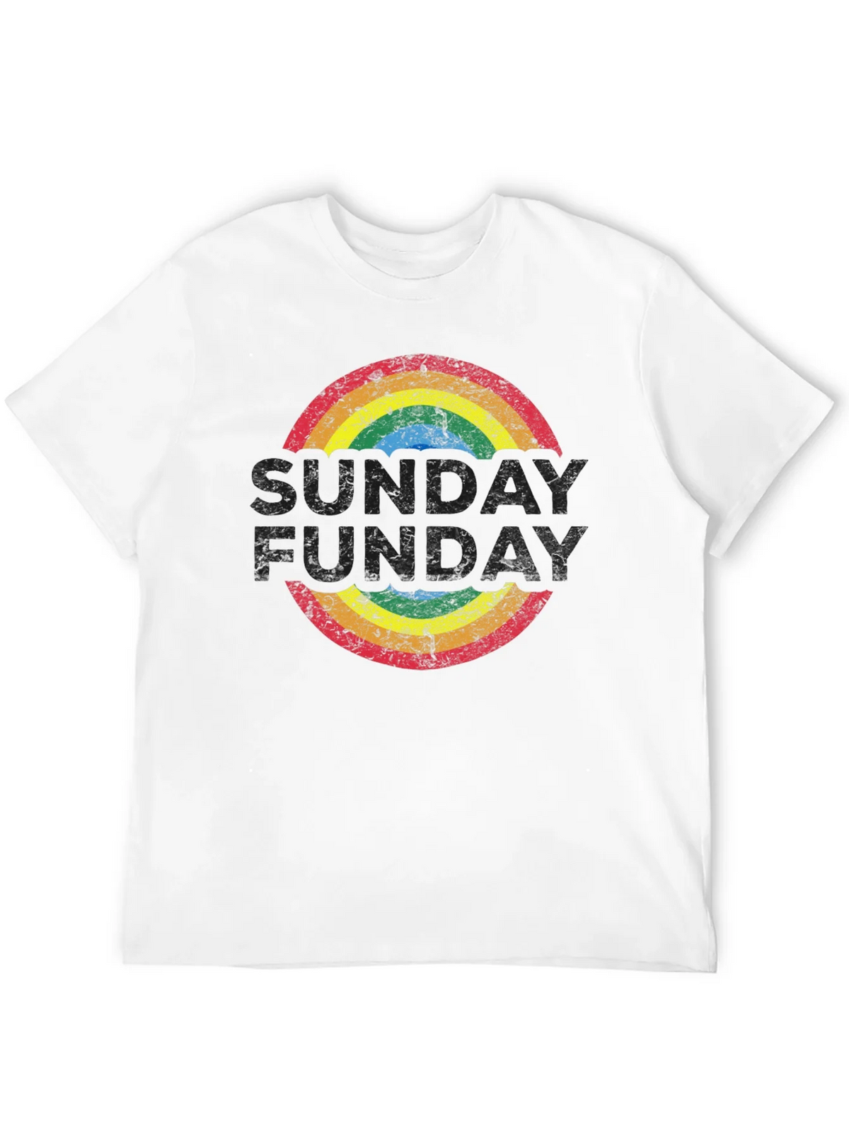 Retro Rainbow T-Shirt: Groovy Fun-Day Design product image 11