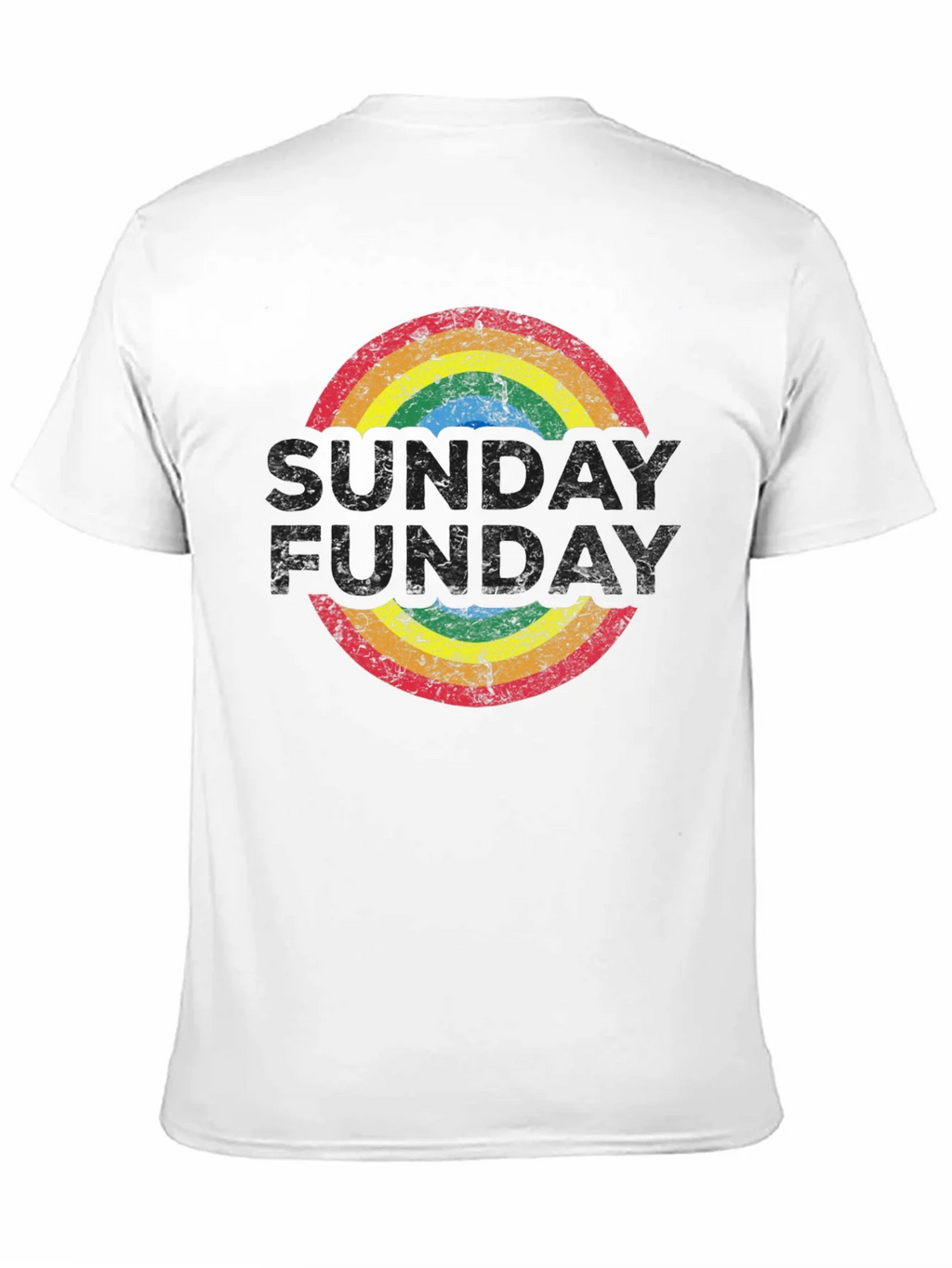 Retro Rainbow T-Shirt: Groovy Fun-Day Design product image 10
