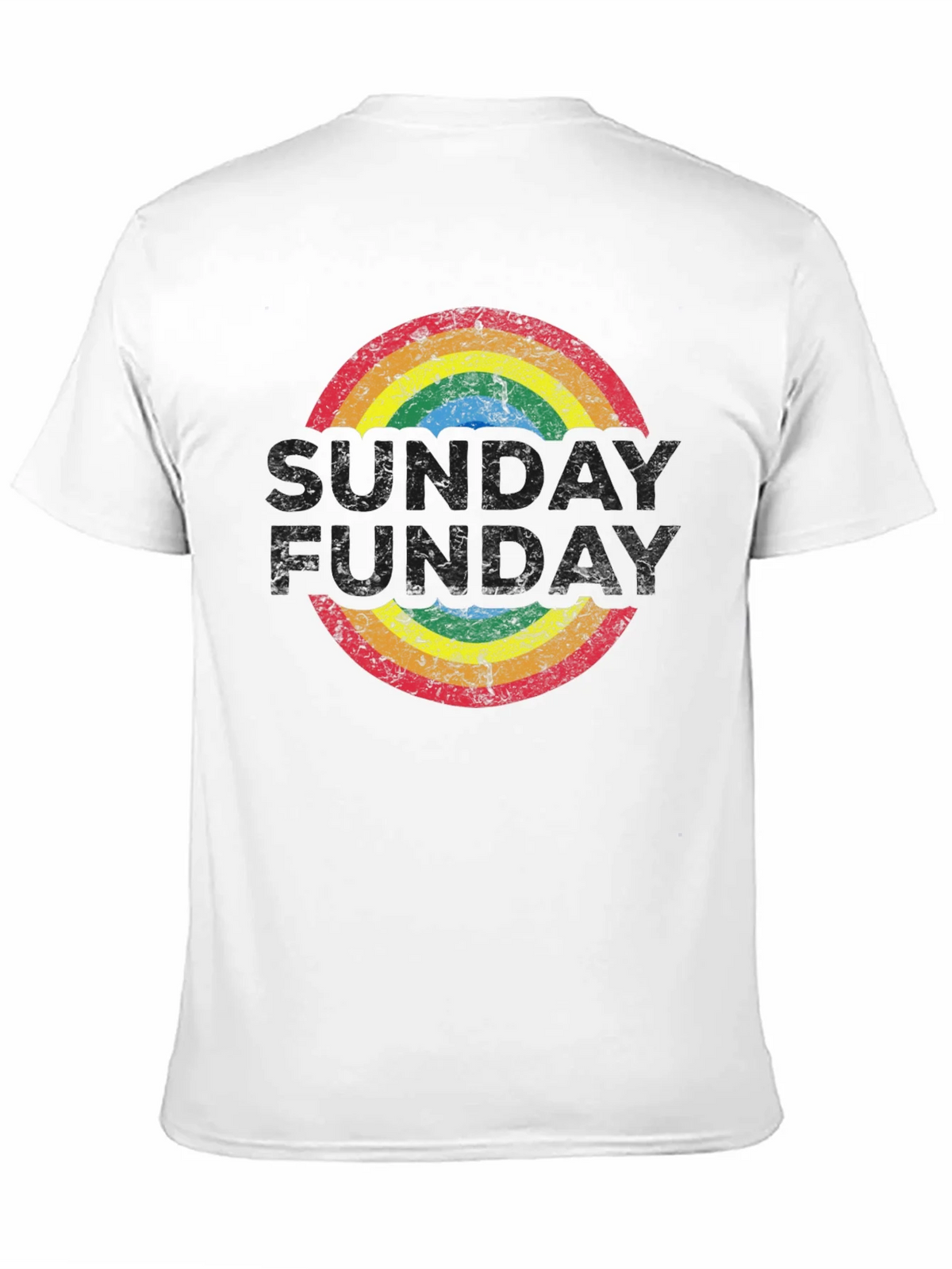 Retro Rainbow T-Shirt: Groovy Fun-Day Design product image 10