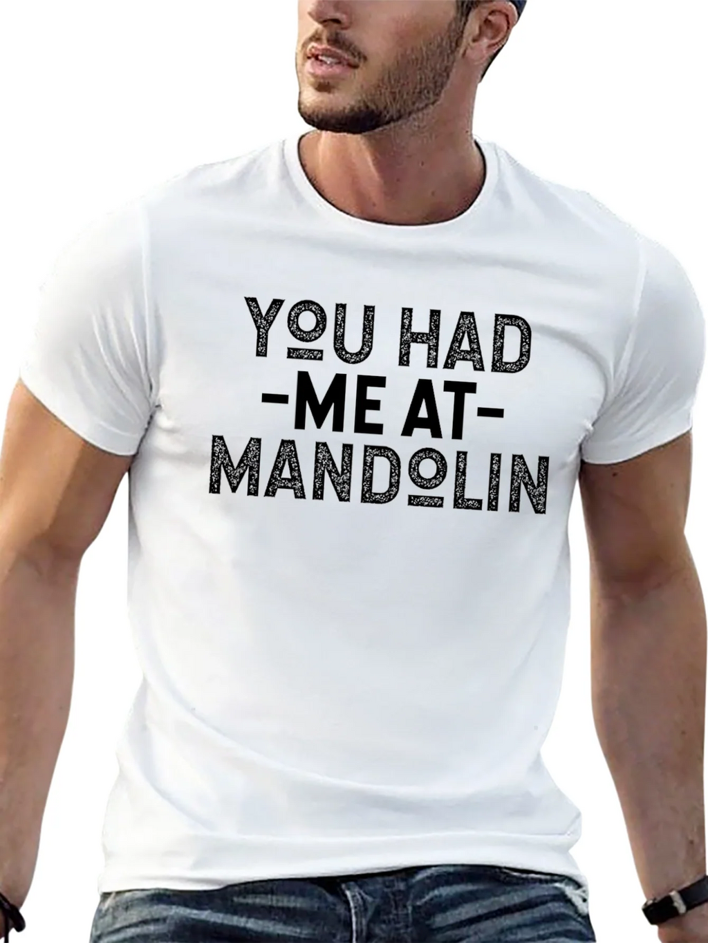 You Had Me At Mandolin Graphic Tee product image 4