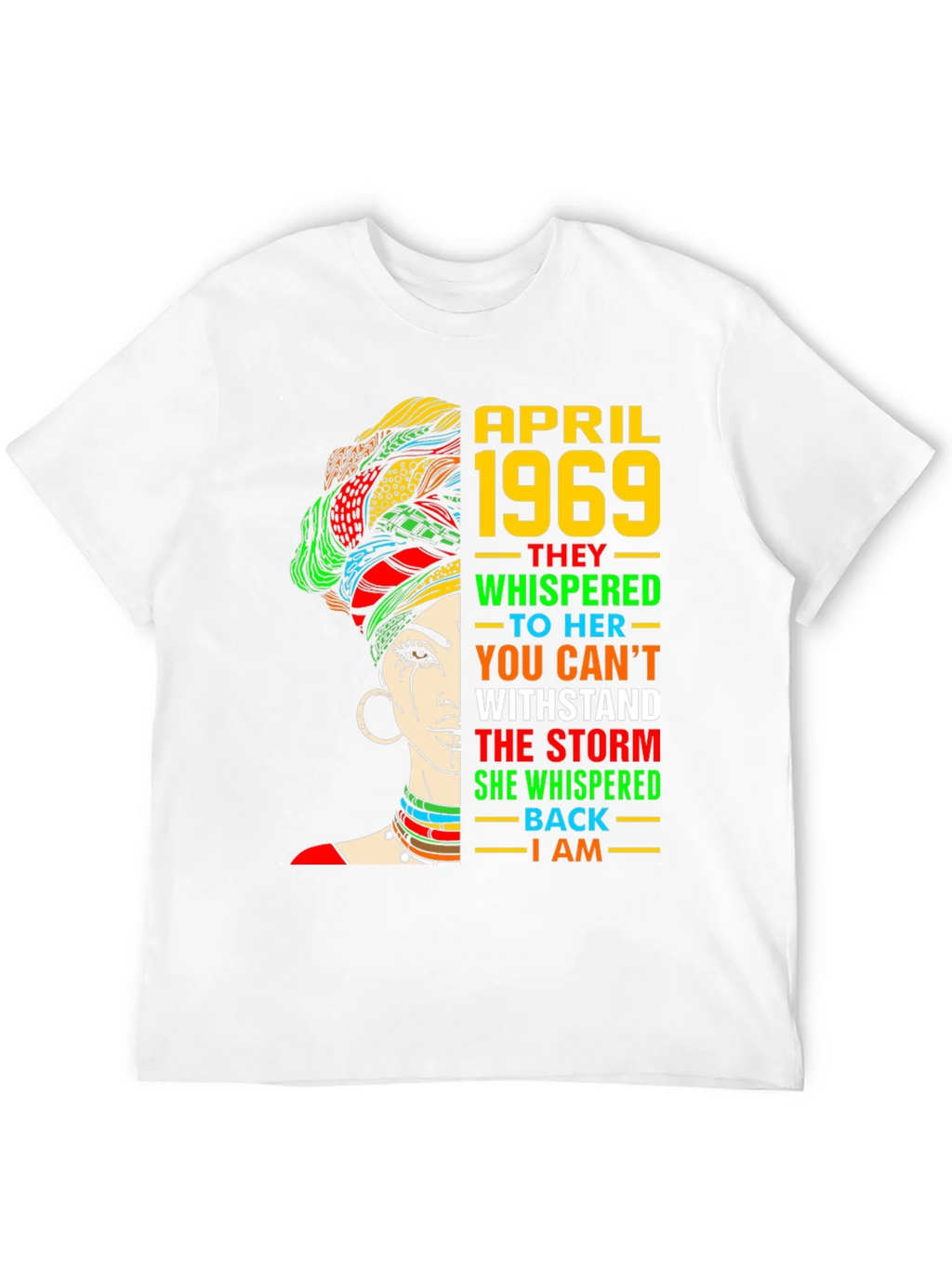 April 1969 Woman T-Shirt - Empowering Graphic Tee product image 11