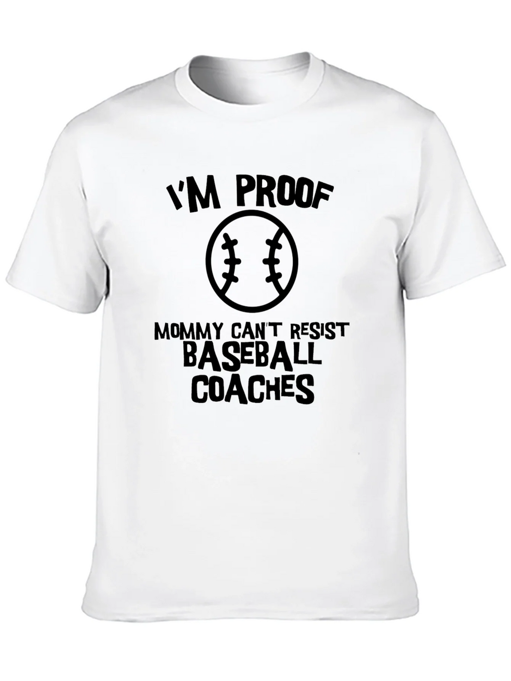 Mommy Cant Resist Baseball Coaches - Graphic T-Shirt product image 9