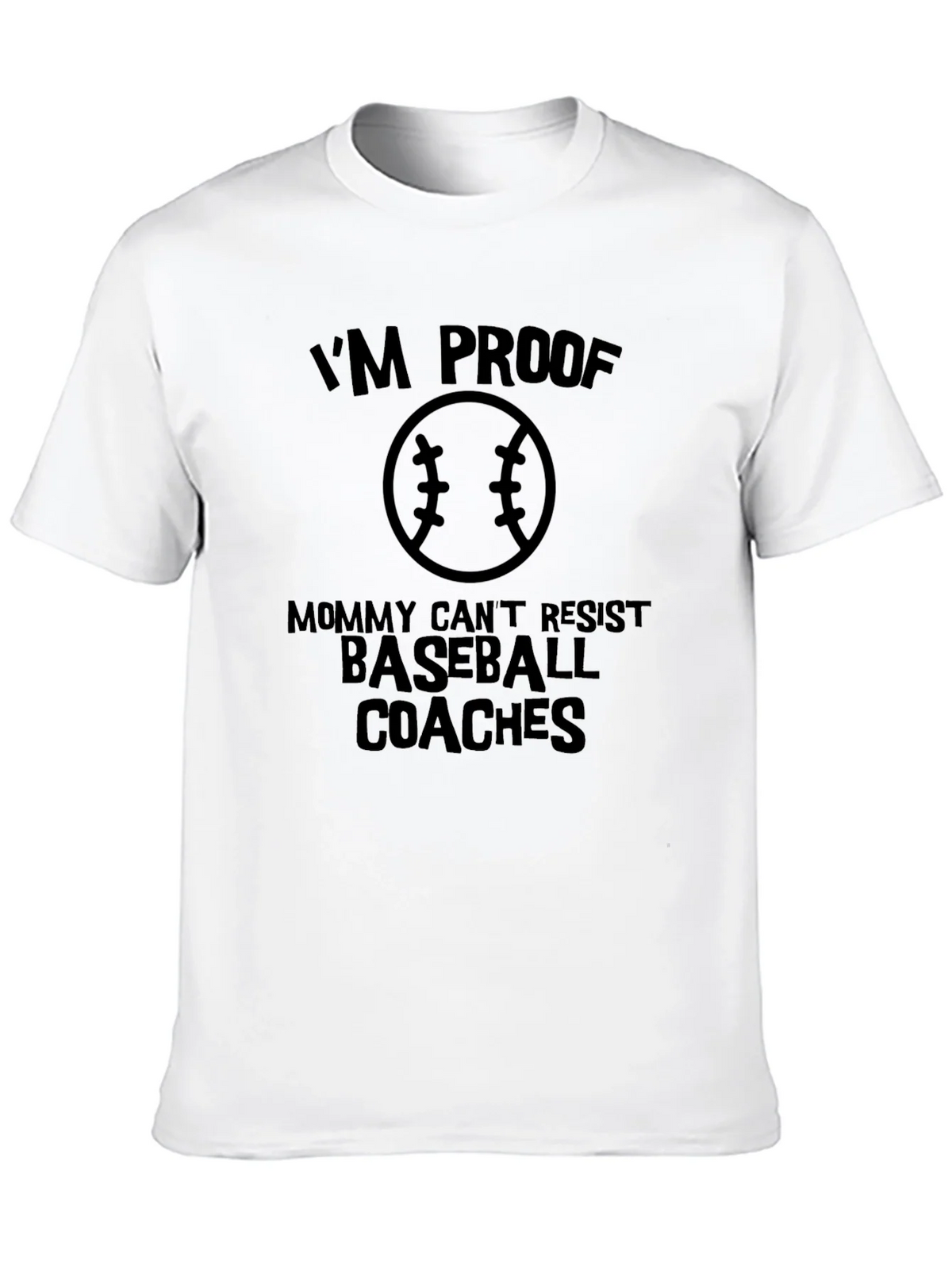 Mommy Cant Resist Baseball Coaches - Graphic T-Shirt product image 9