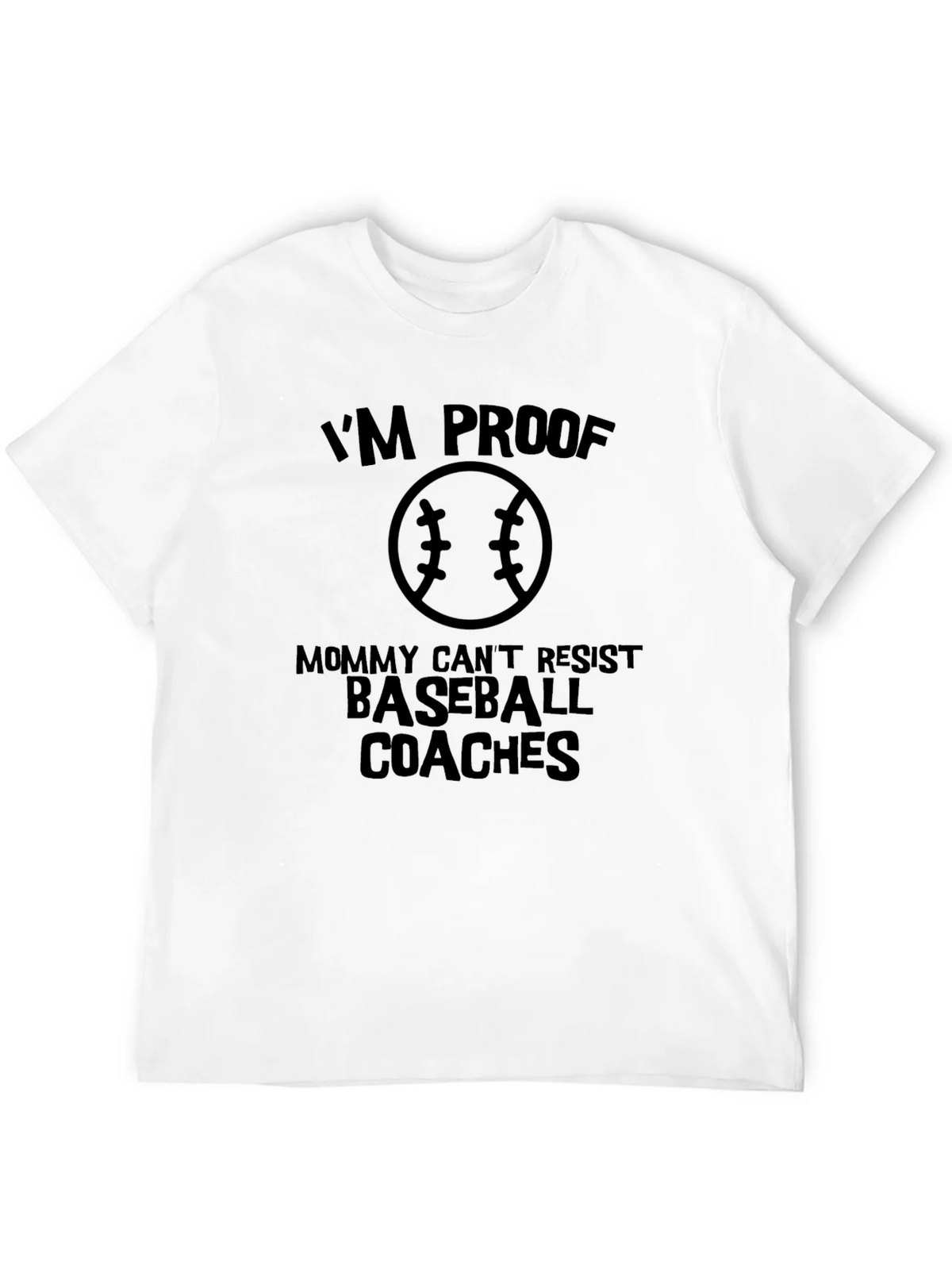 Mommy Cant Resist Baseball Coaches - Graphic T-Shirt product image 11