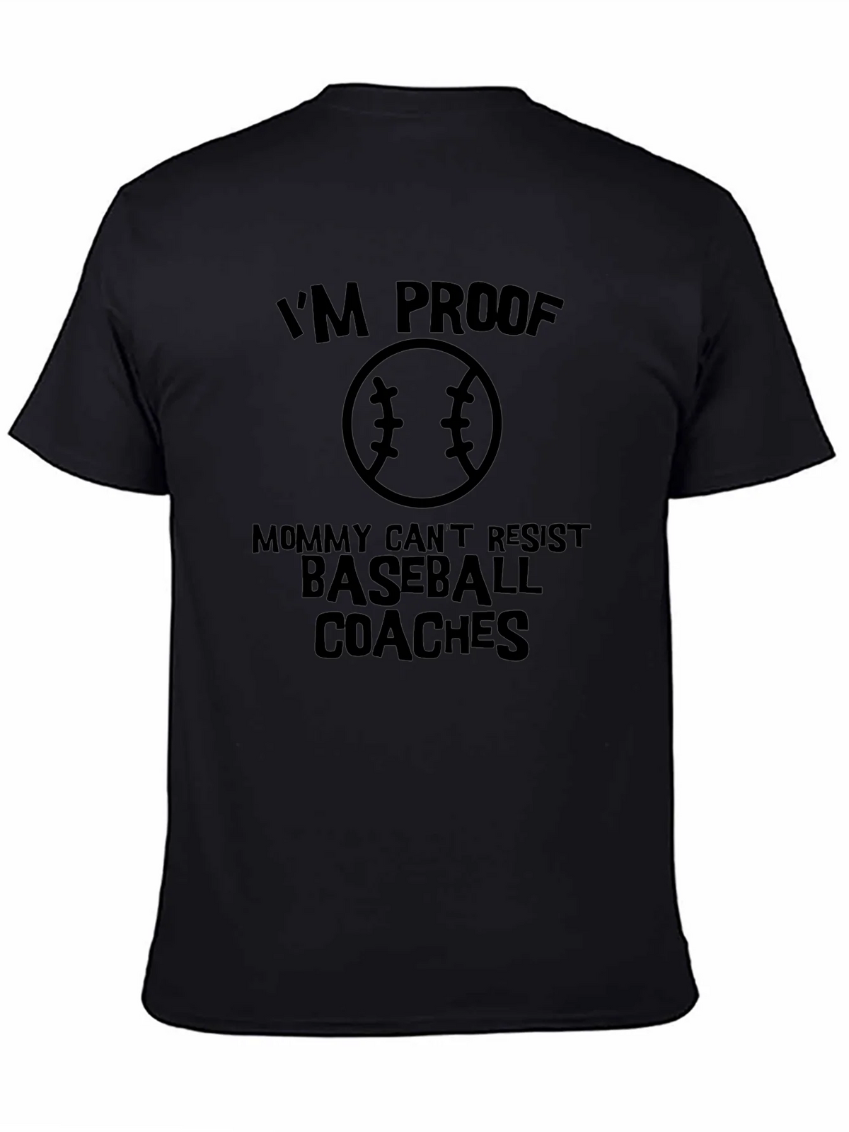 Mommy Cant Resist Baseball Coaches - Graphic T-Shirt product image 4