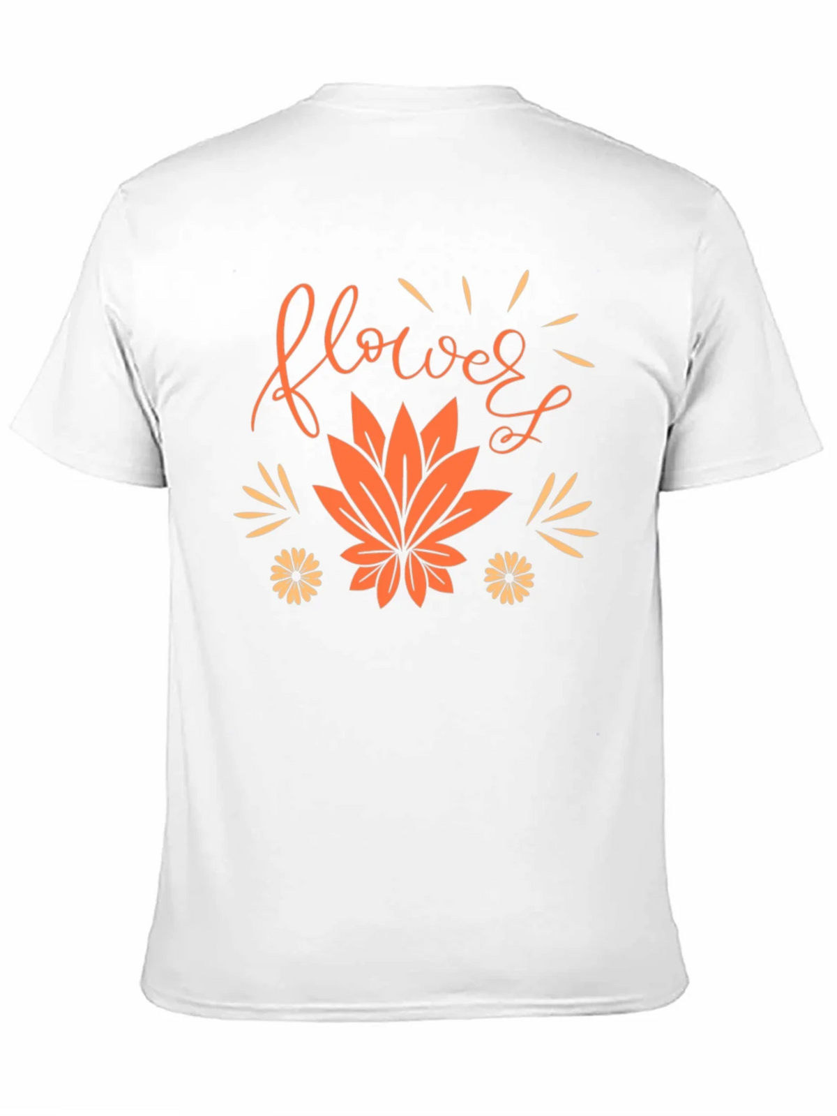 Flower Leaf Graphic Black Tee product image 10
