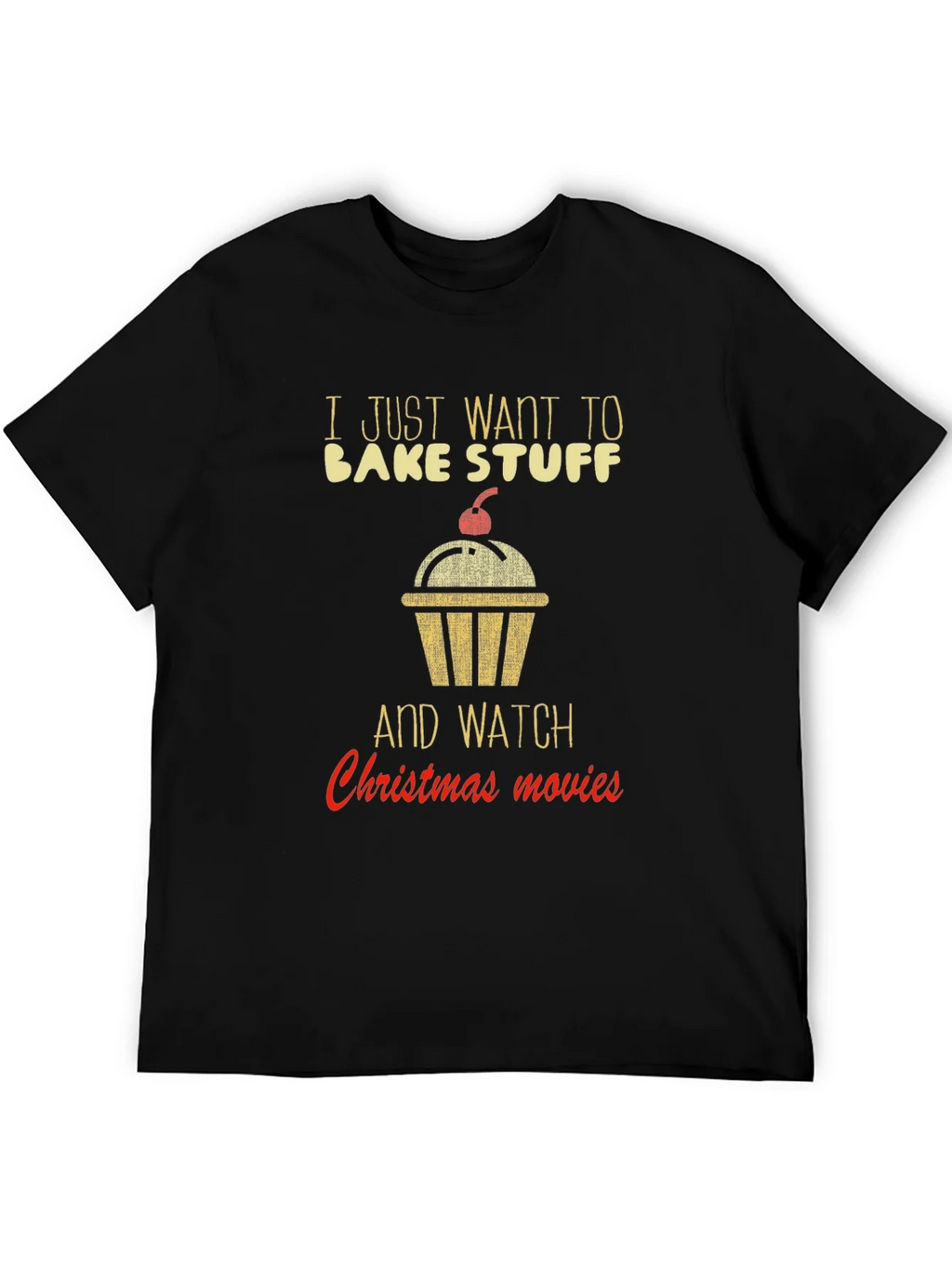 Bake Stuff & Christmas Movie T-Shirt product image 8