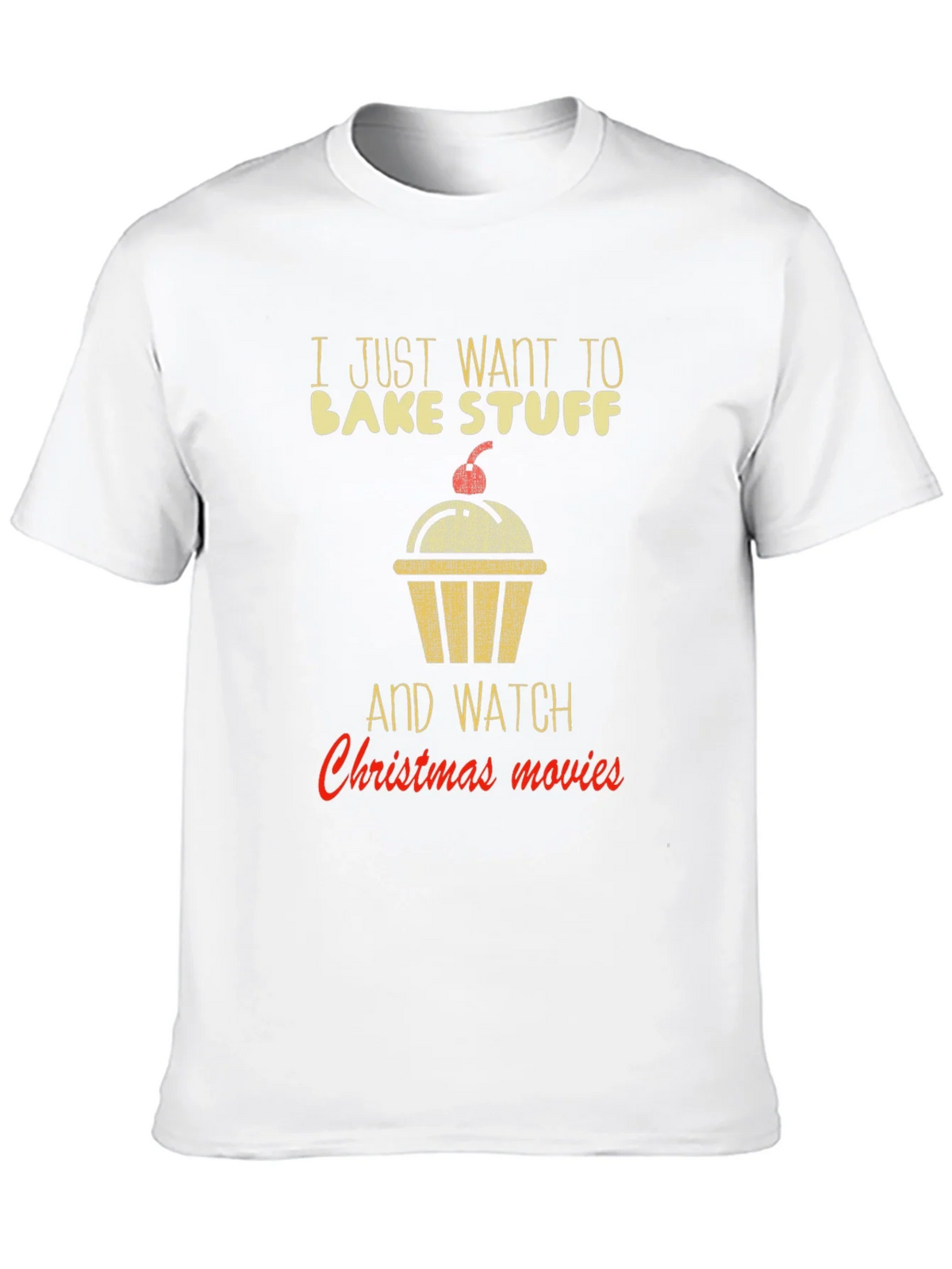 Bake Stuff & Christmas Movie T-Shirt product image 12