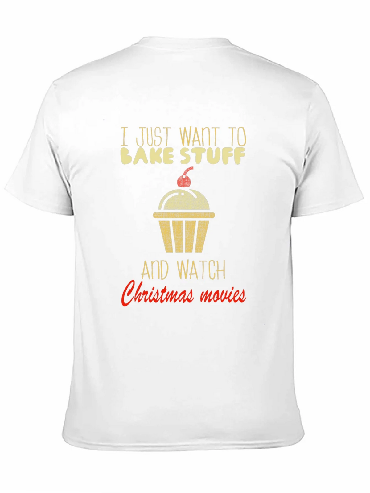 Bake Stuff & Christmas Movie T-Shirt product image 2