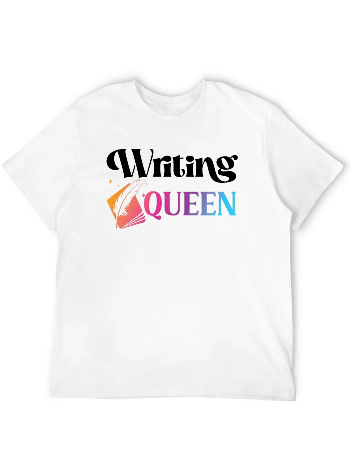 Writing Queen Graphic Tee - Stylish Writers Shirt product image 11