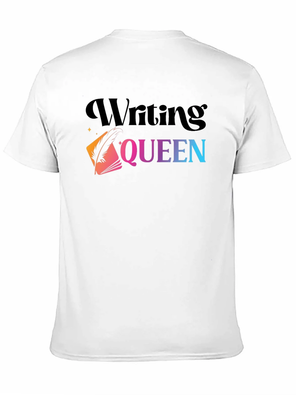 Writing Queen Graphic Tee - Stylish Writers Shirt product image 10