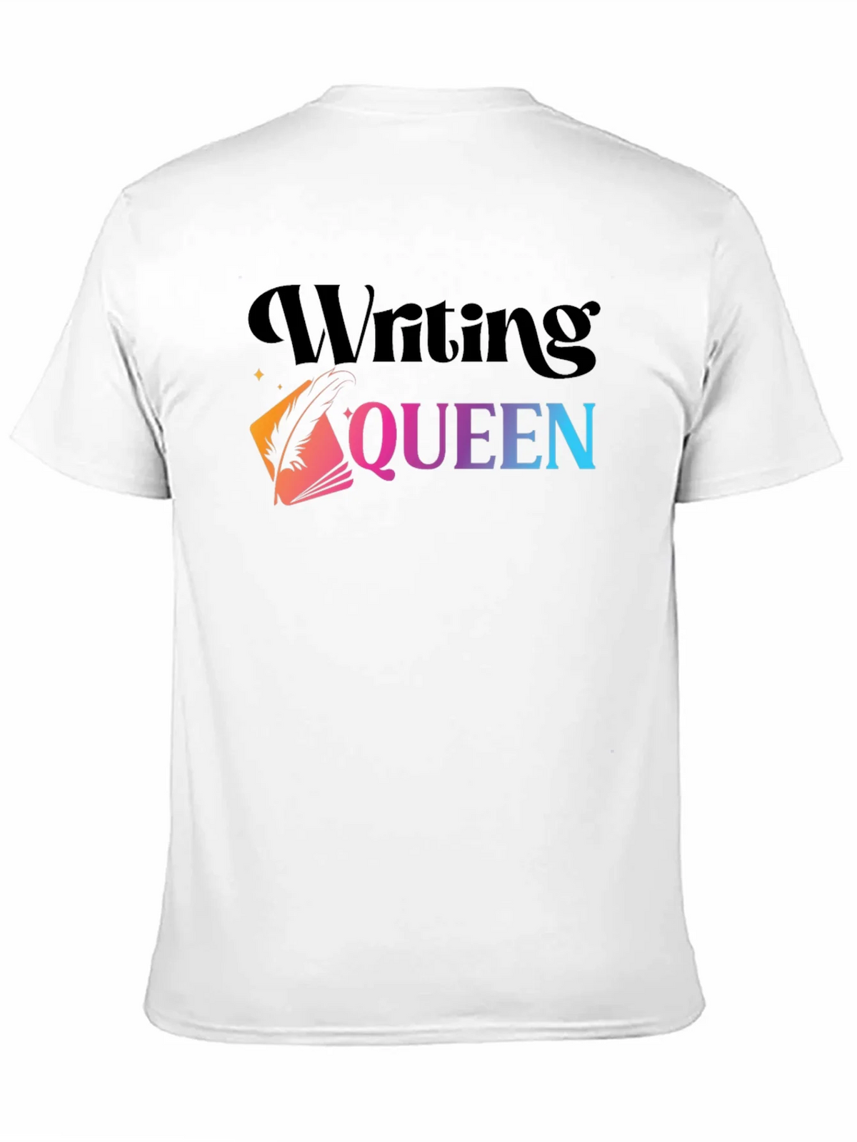 Writing Queen Graphic Tee - Stylish Writers Shirt product image 10