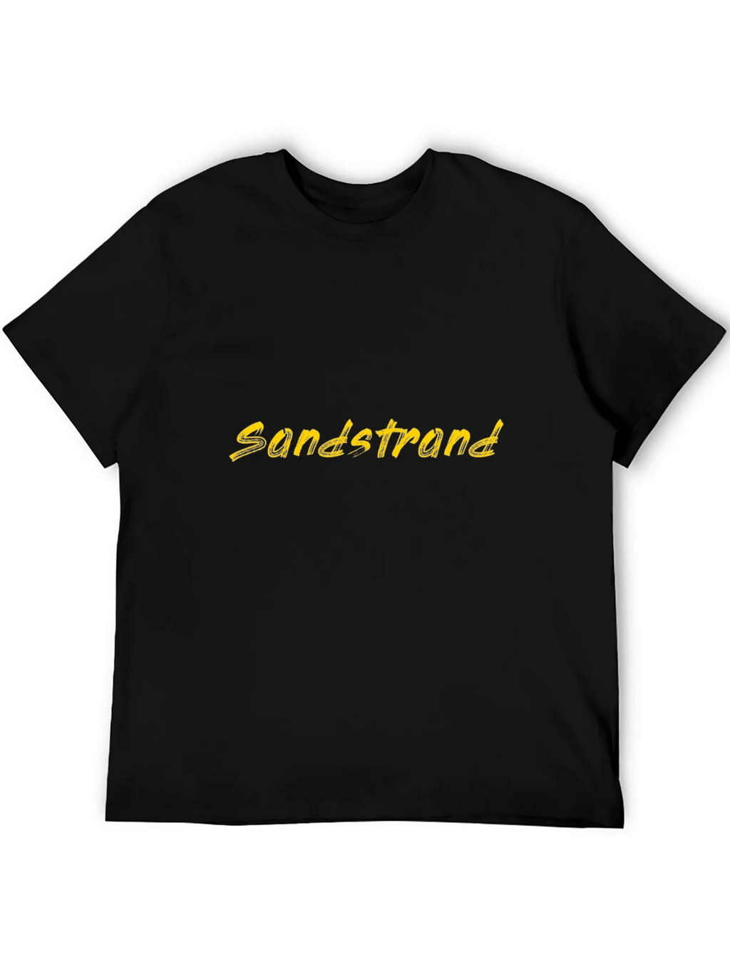 Sandstrand Graphic Tee - Black Casual T-Shirt product image 5