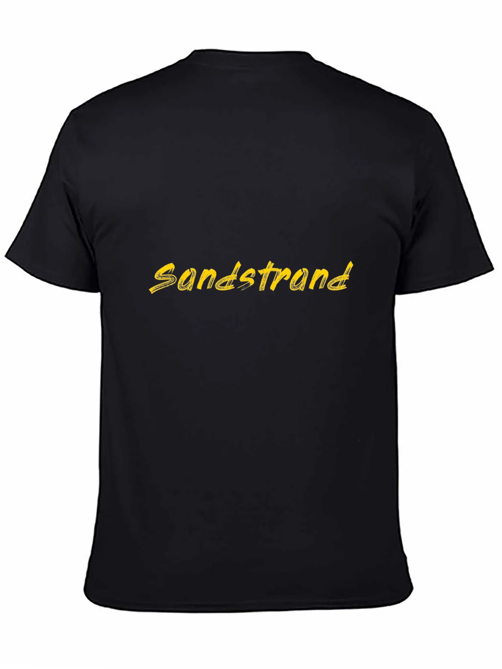 Sandstrand Graphic Tee - Black Casual T-Shirt product image 4