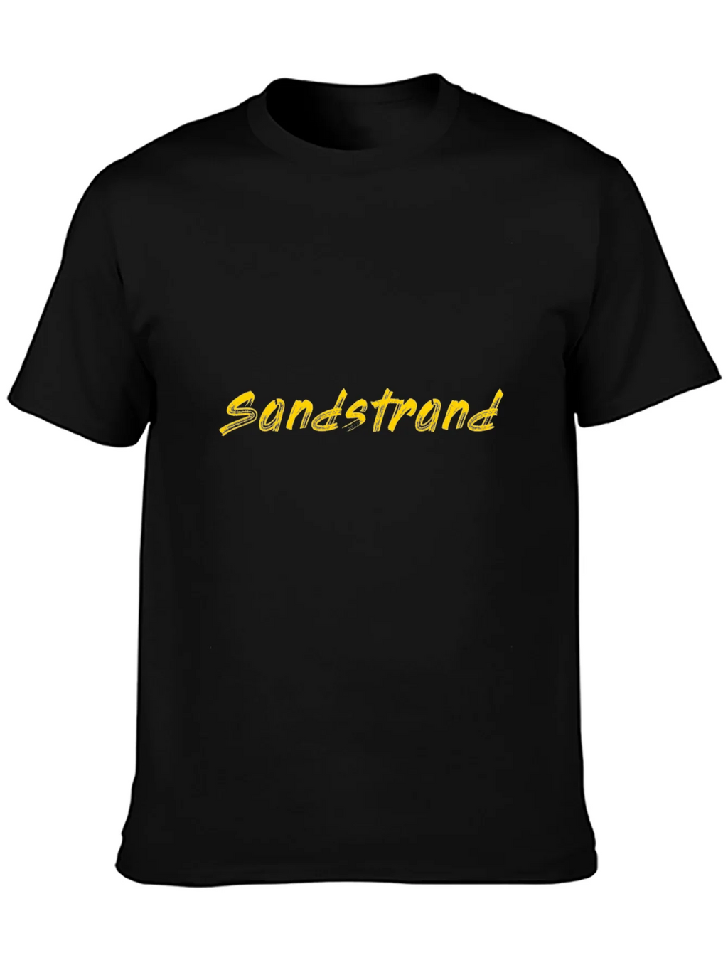 Sandstrand Graphic Tee - Black Casual T-Shirt product image 3