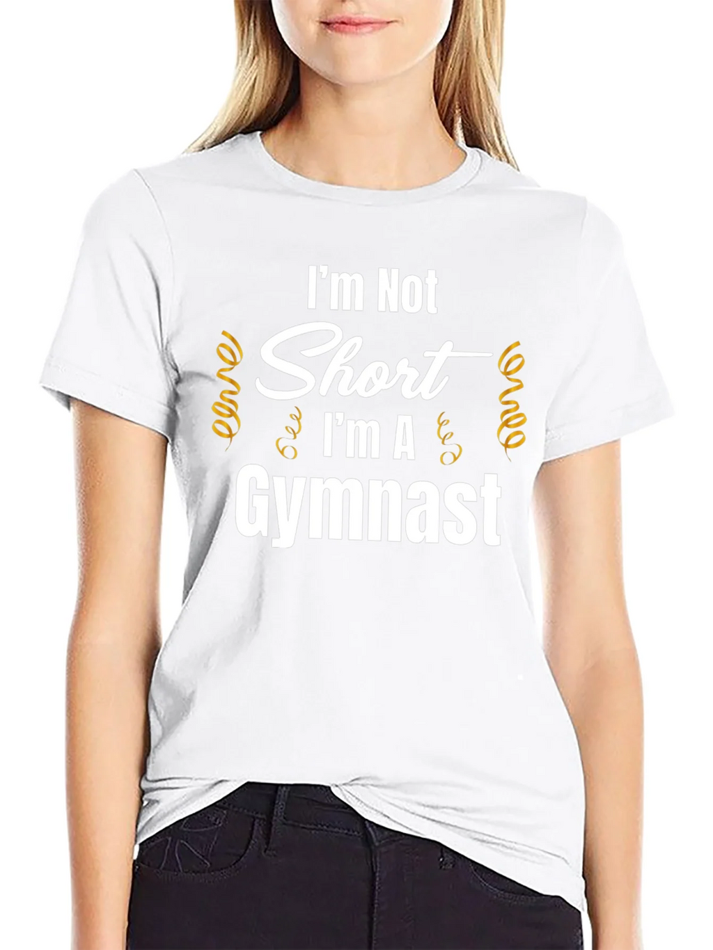 Im Not Short Im A Gymnast T-Shirt product image 11