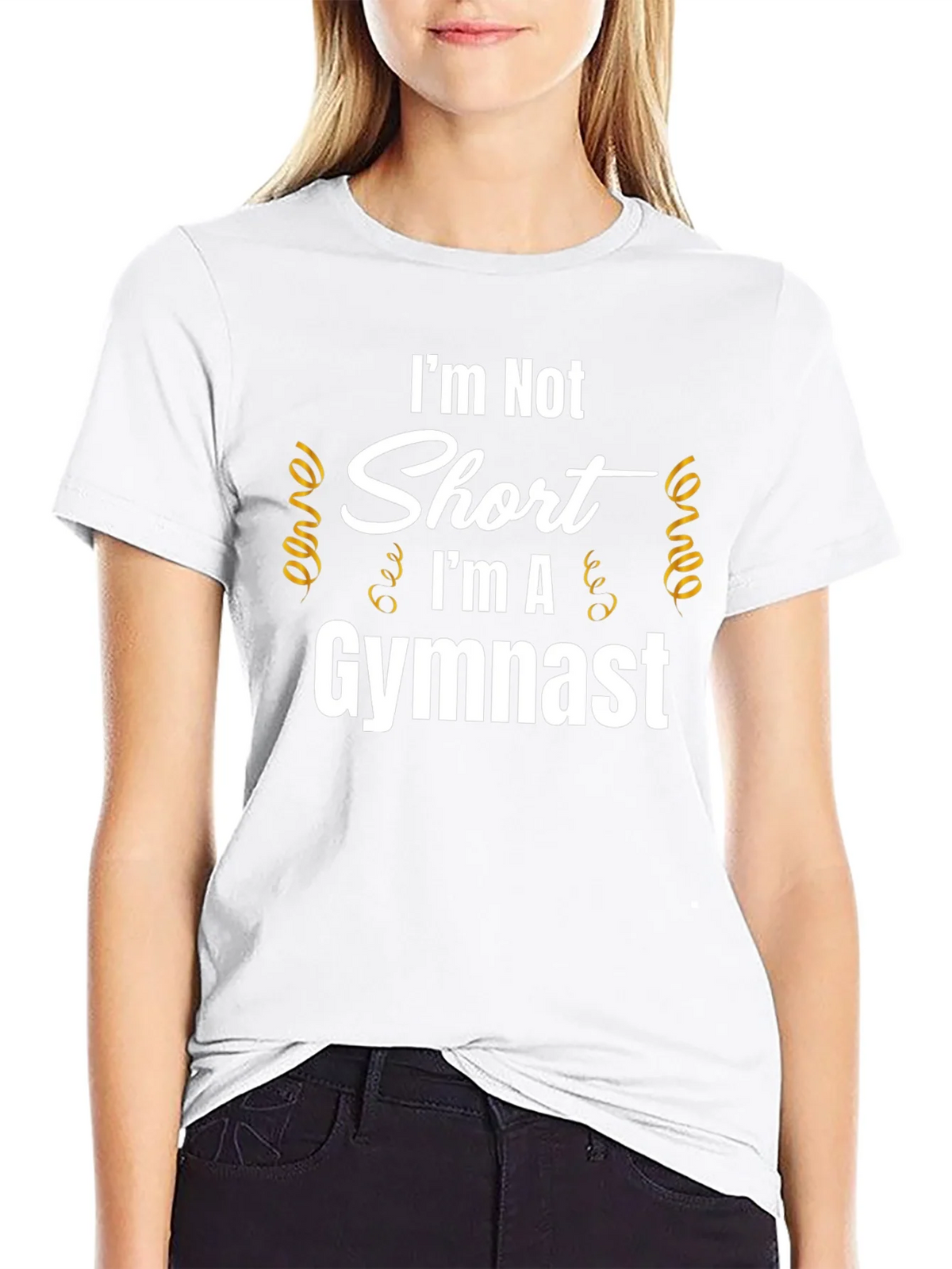 Im Not Short Im A Gymnast T-Shirt product image 11