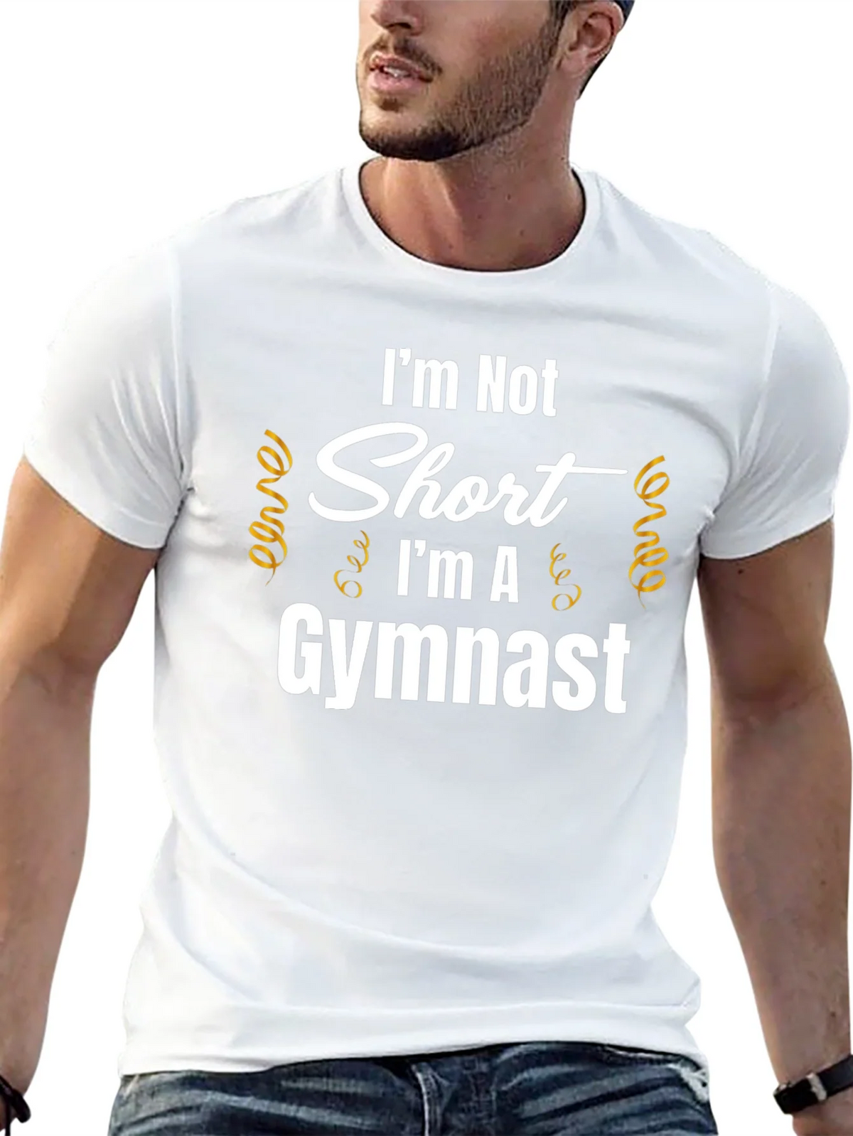 Im Not Short Im A Gymnast T-Shirt product image 4