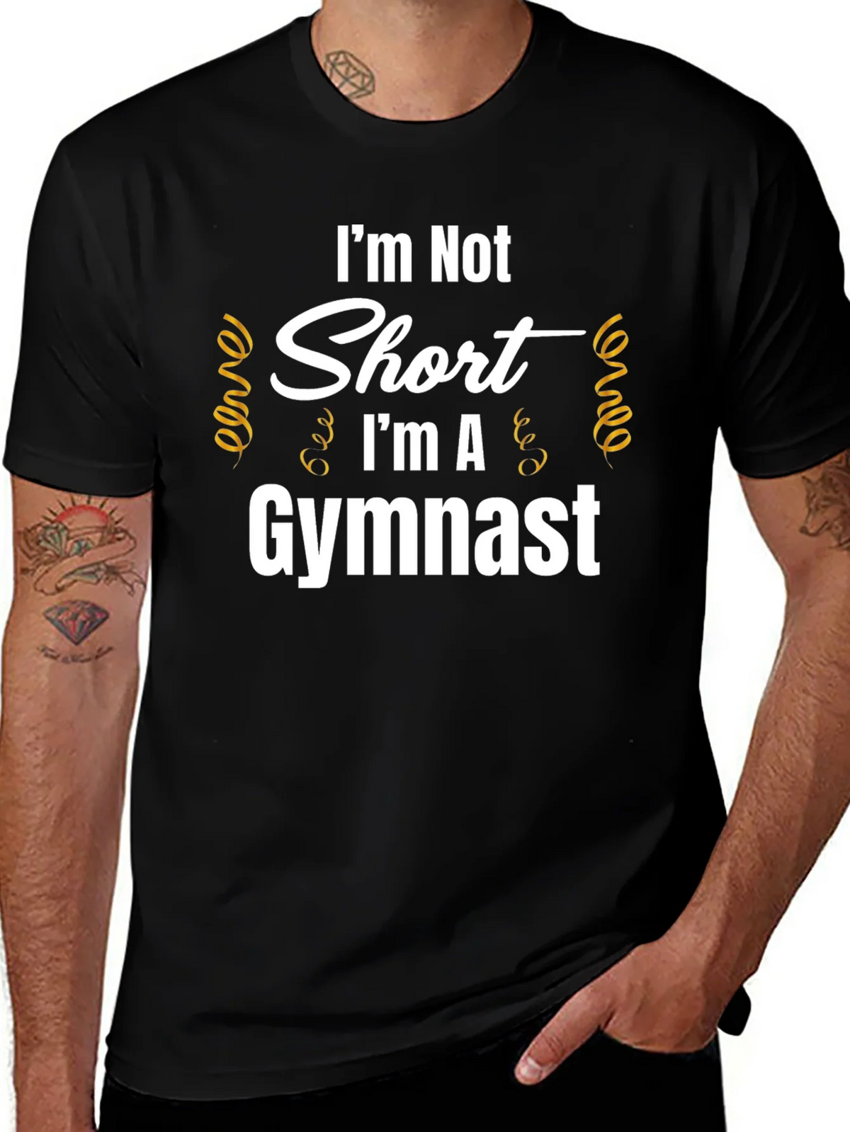 Im Not Short Im A Gymnast T-Shirt product image 1