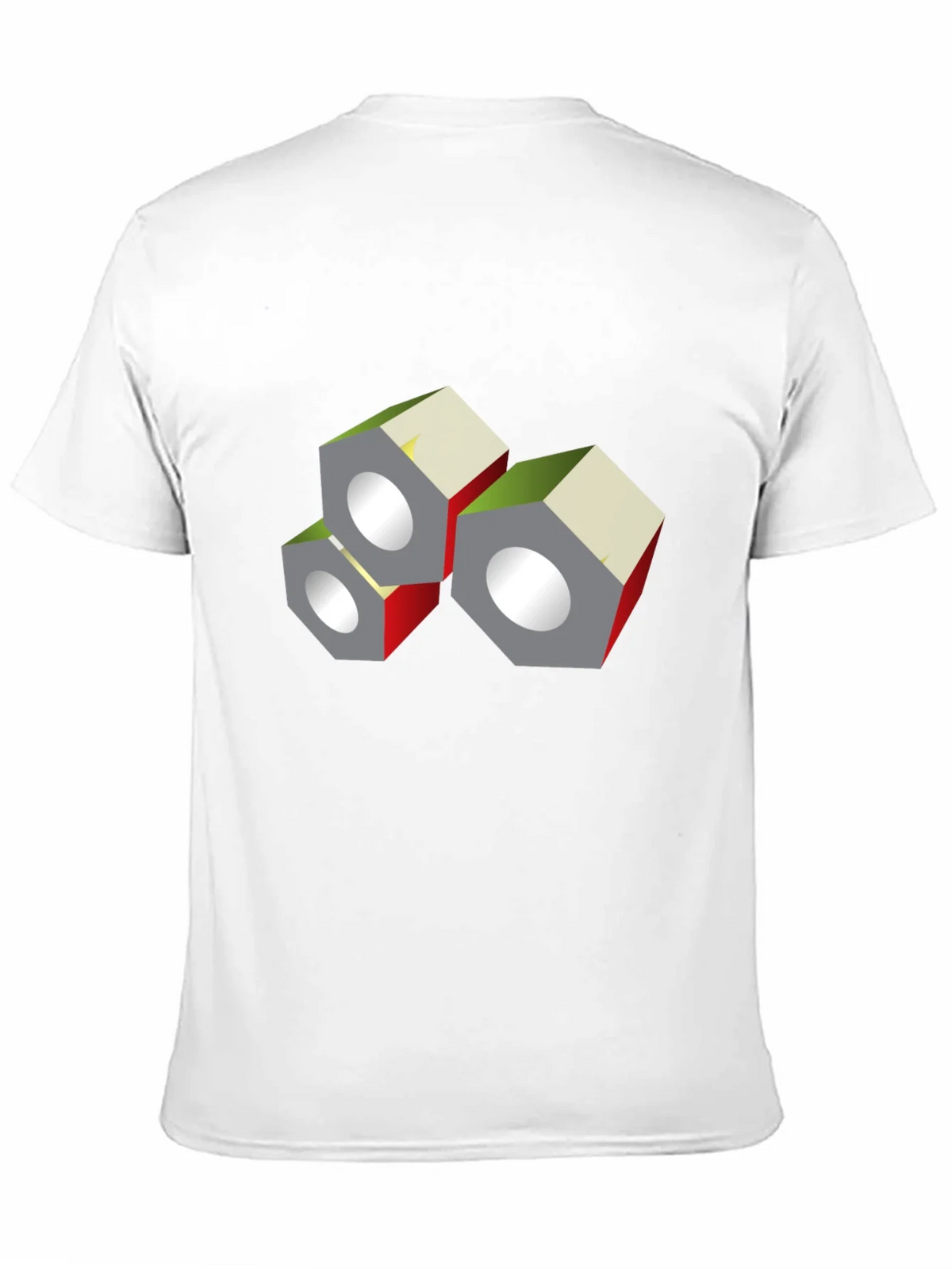 Abstract Nuts Graphic Black T-Shirt product image 10