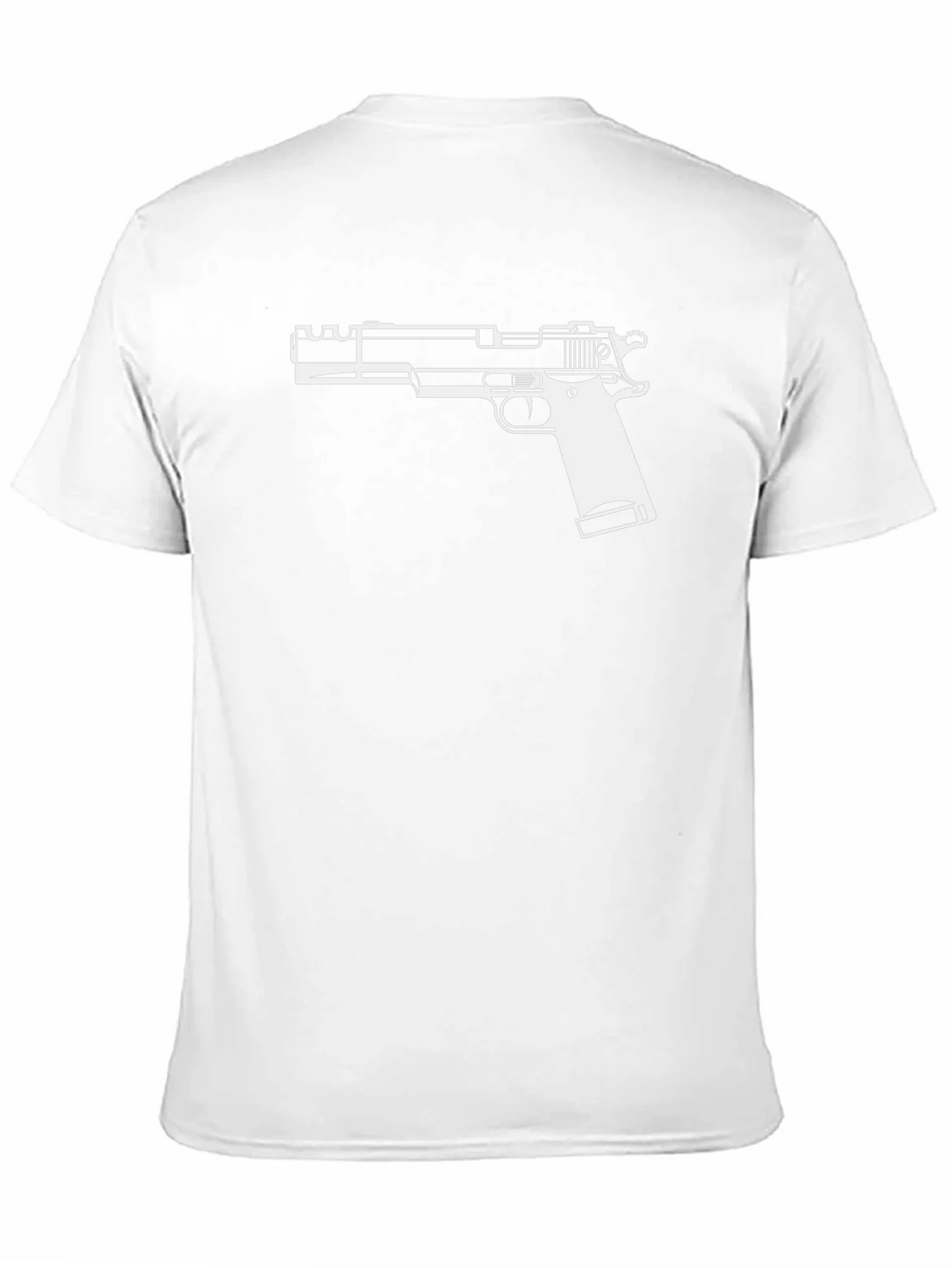 Gun Graphic Tee - Cool Firearm Design T-Shirt product image 2