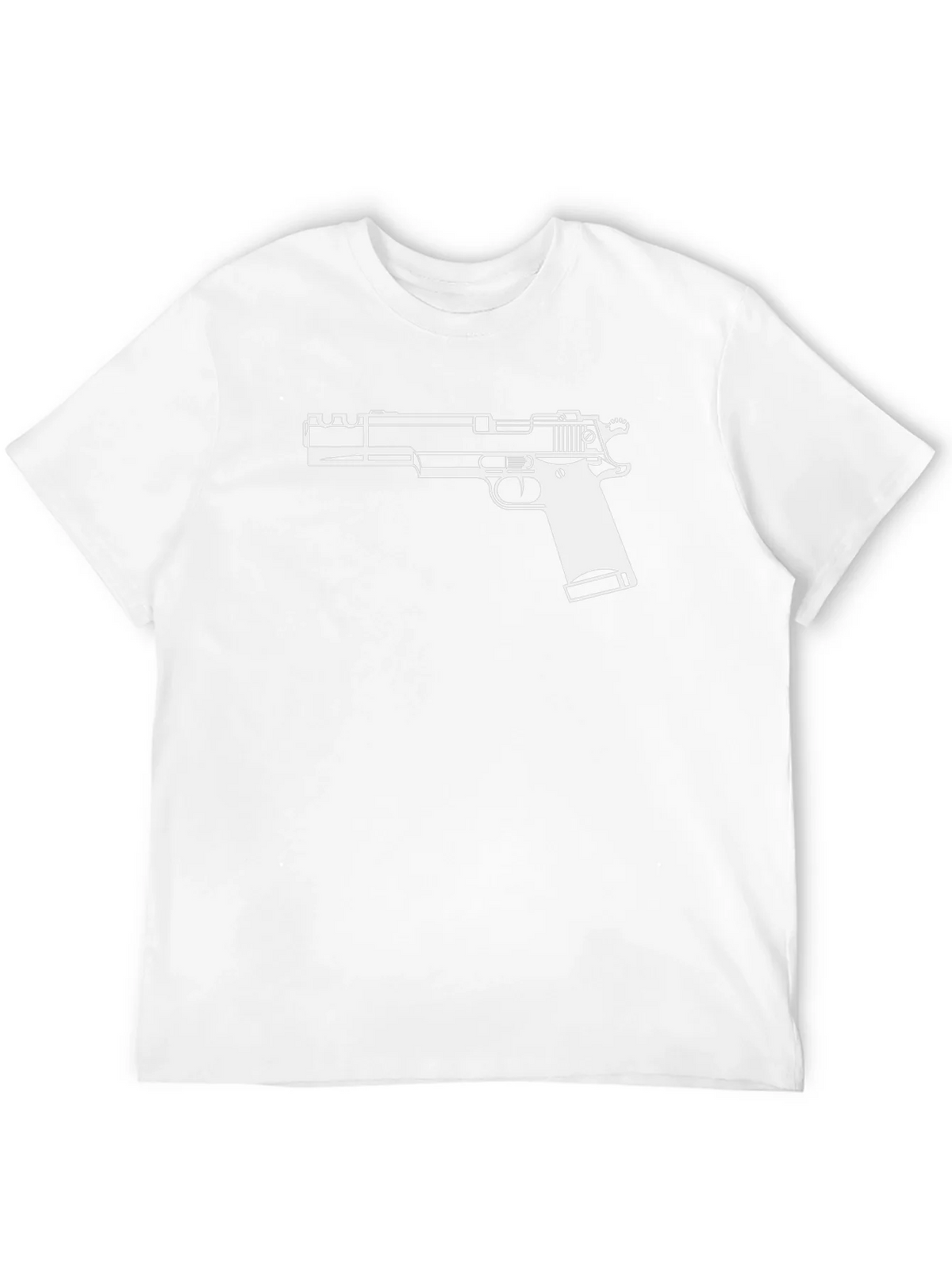 Gun Graphic Tee - Cool Firearm Design T-Shirt product image 3