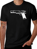 Gun Graphic Tee - Cool Firearm Design T-Shirt product image 1