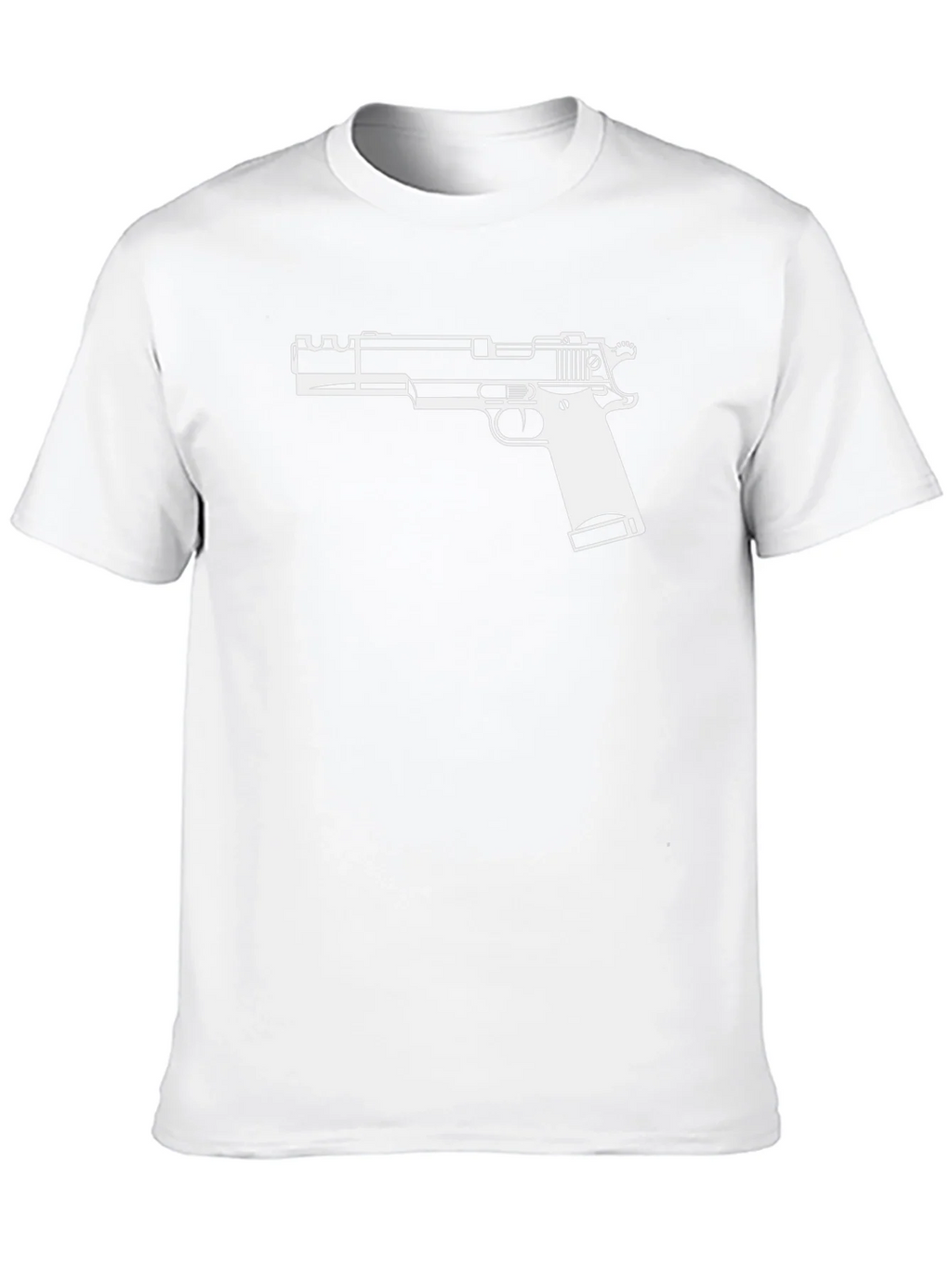 Gun Graphic Tee - Cool Firearm Design T-Shirt product image 12