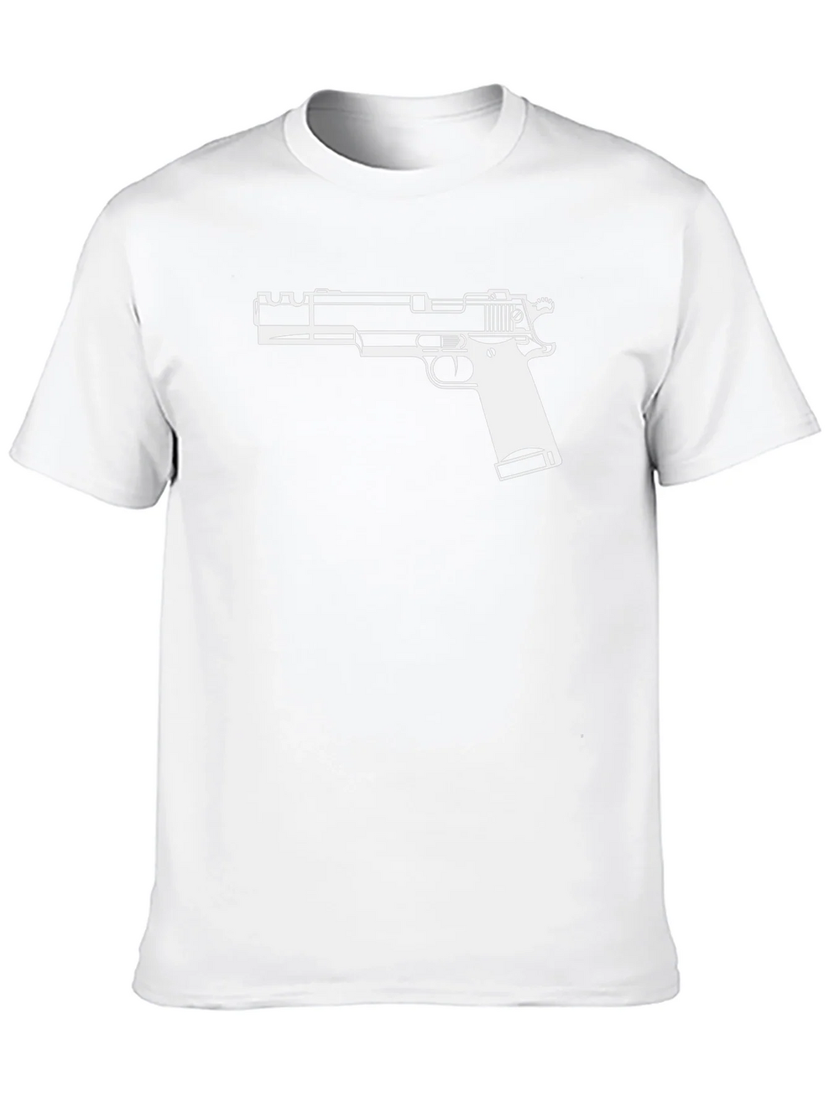 Gun Graphic Tee - Cool Firearm Design T-Shirt product image 12