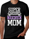 Super Awesome Nigerian Mom T-Shirt product image 1