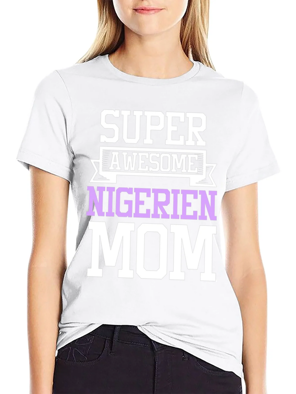 Super Awesome Nigerian Mom T-Shirt product image 11