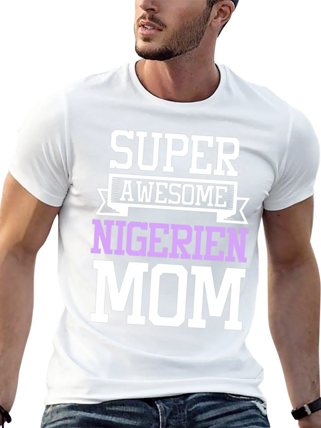 Super Awesome Nigerian Mom T-Shirt product image 4