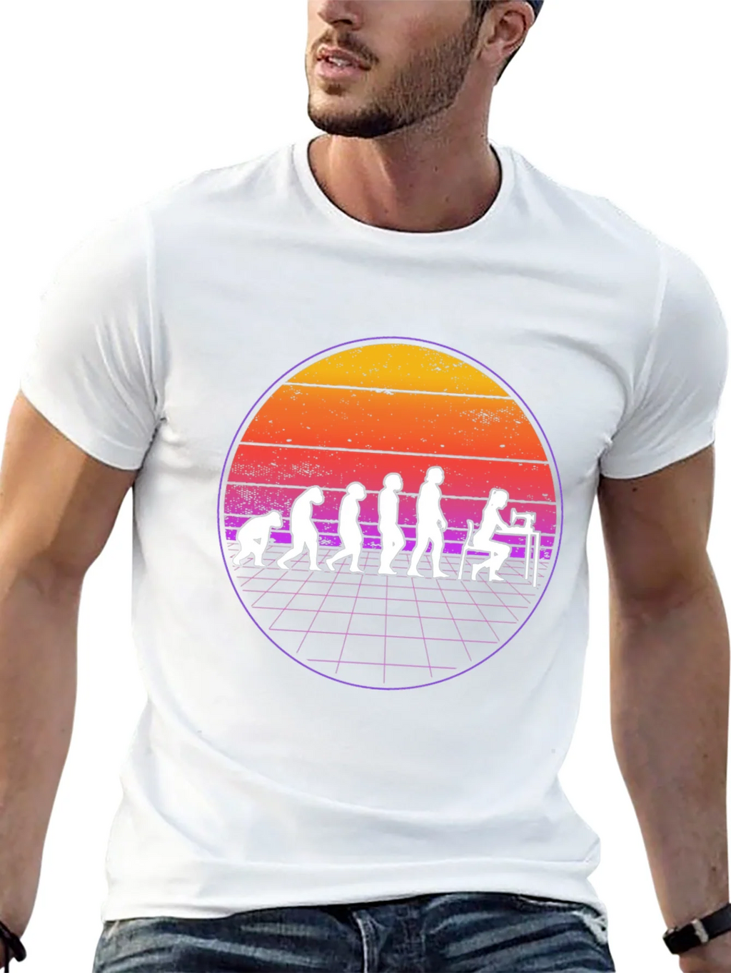 Retro Sewing Evolution T-Shirt product image 12