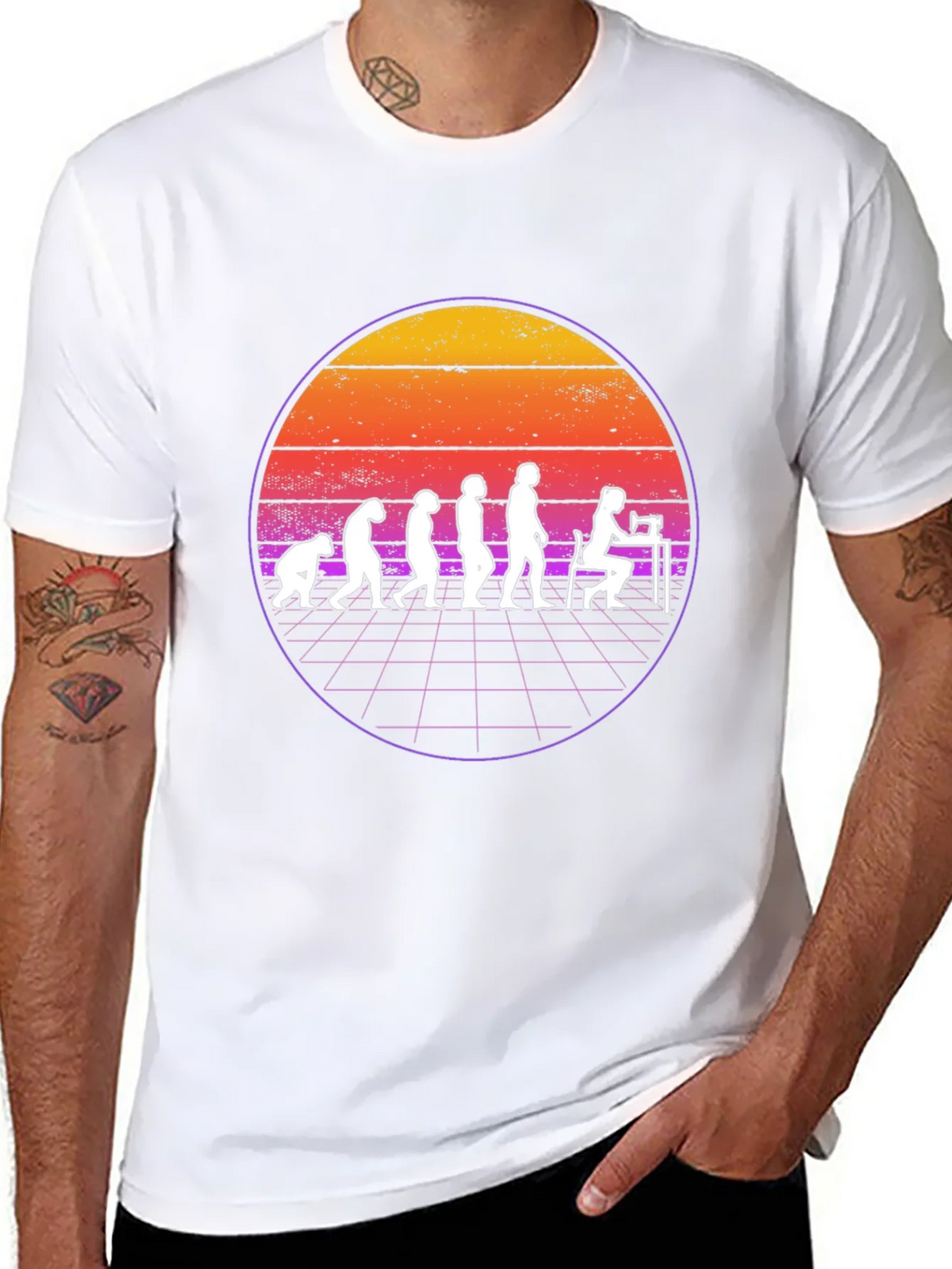 Retro Sewing Evolution T-Shirt product image 7