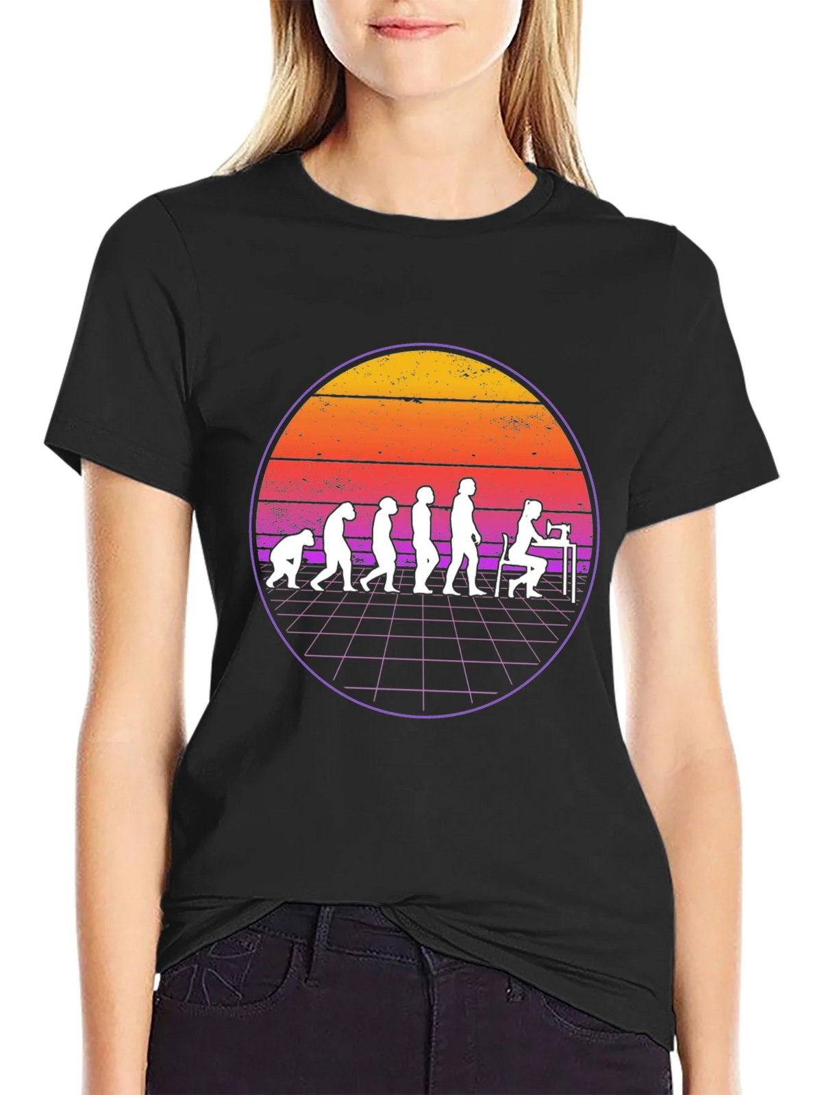 Retro Sewing Evolution T-Shirt product image 2