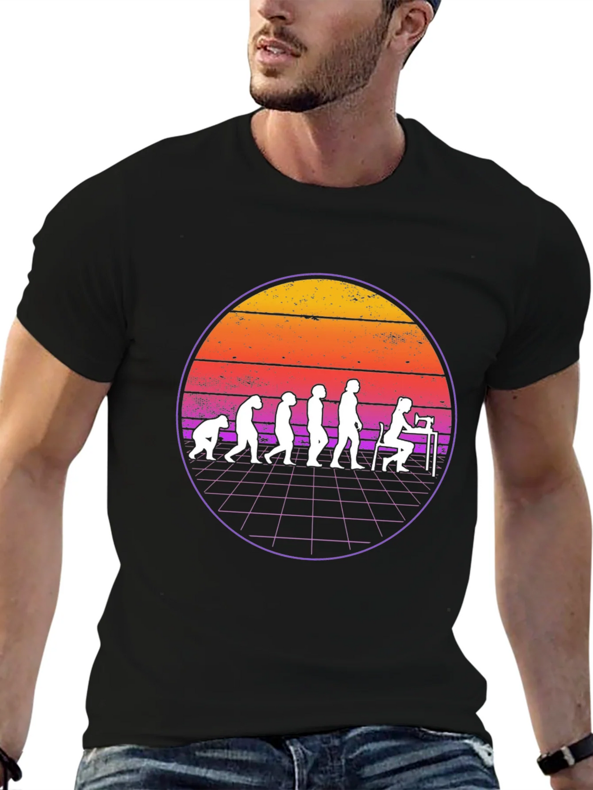 Retro Sewing Evolution T-Shirt product image 6