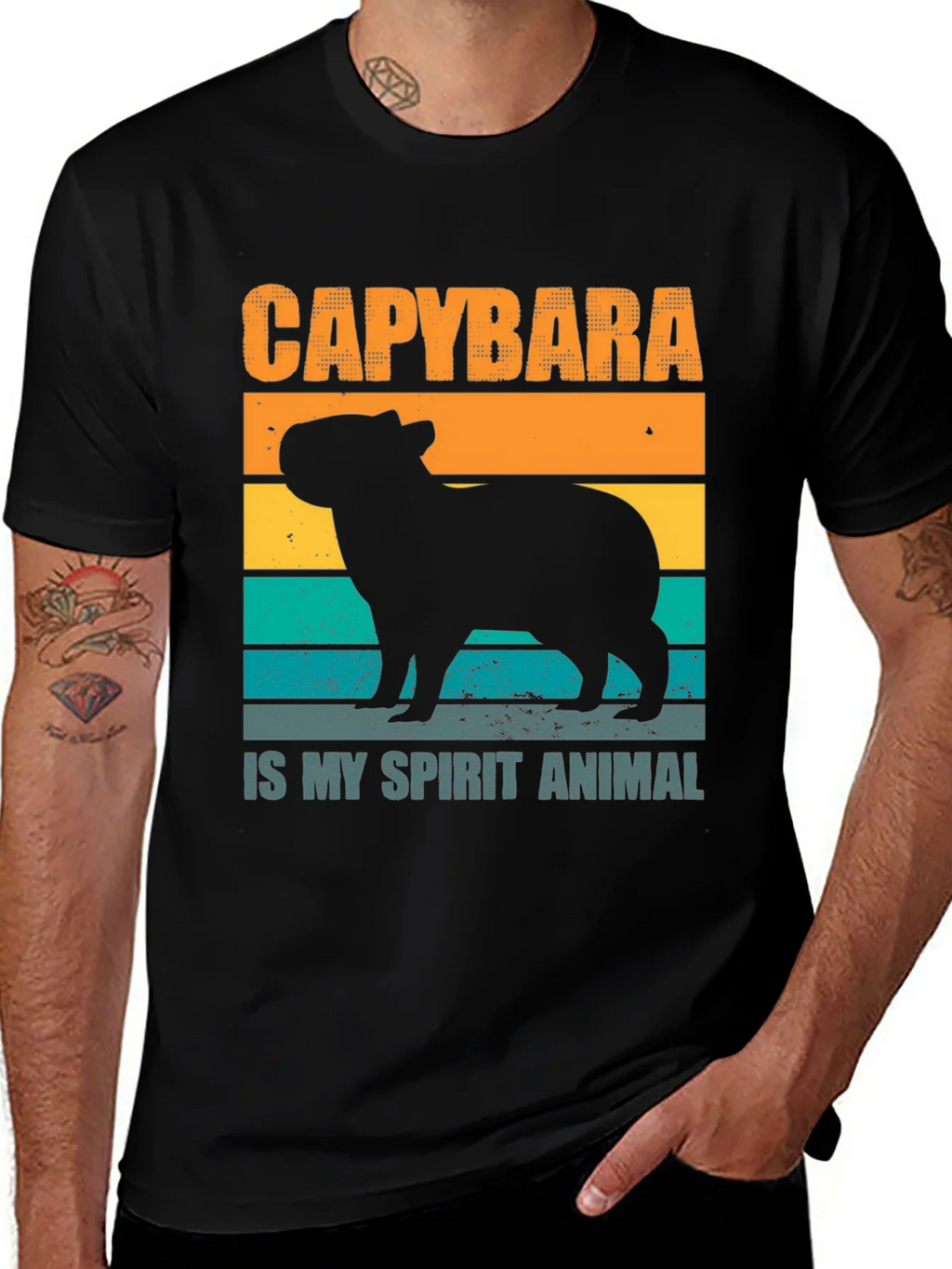 Capybara Spirit Animal T-Shirt product image 1
