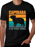 Capybara Spirit Animal T-Shirt product image 1