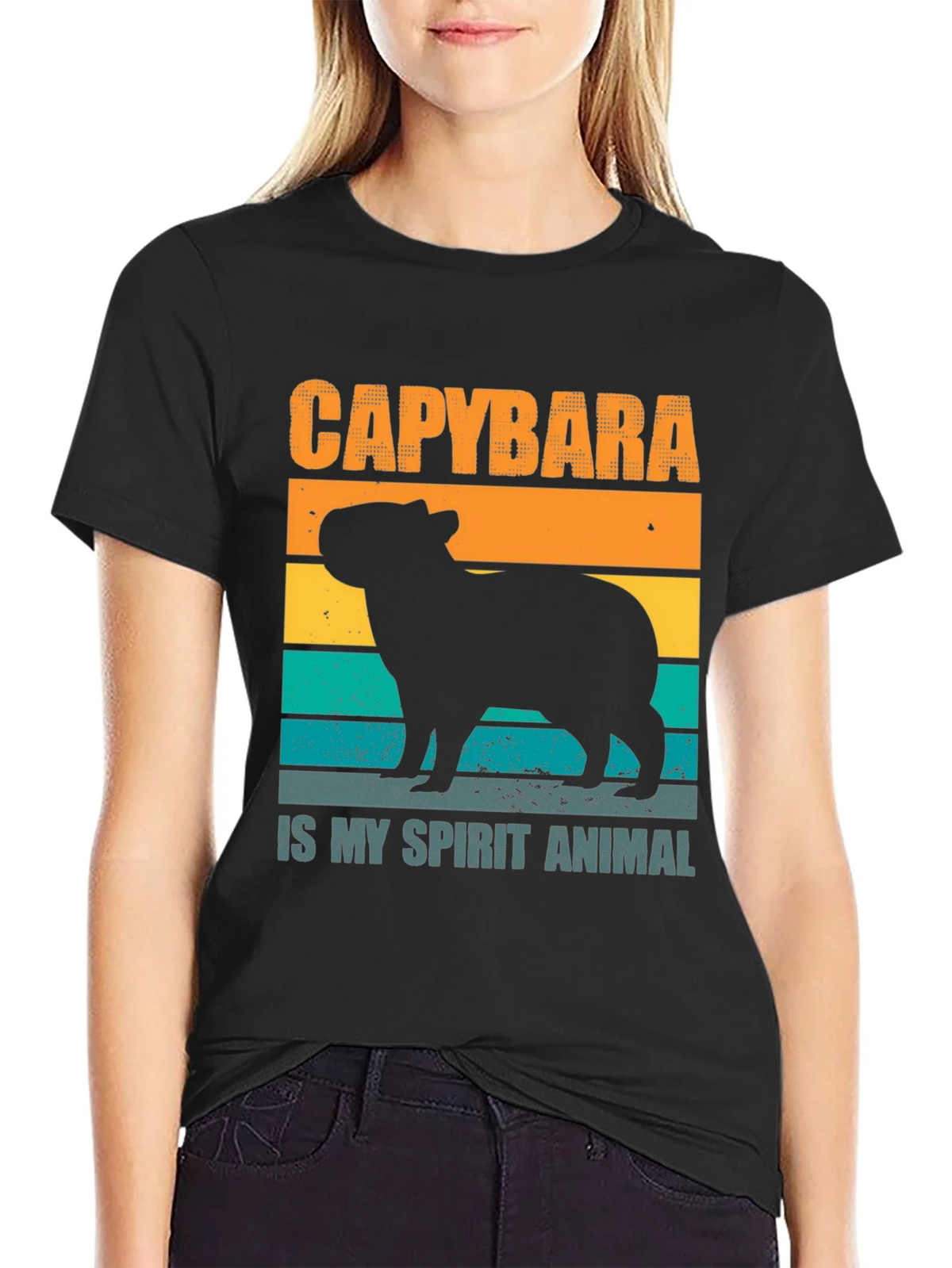 Capybara Spirit Animal T-Shirt product image 5