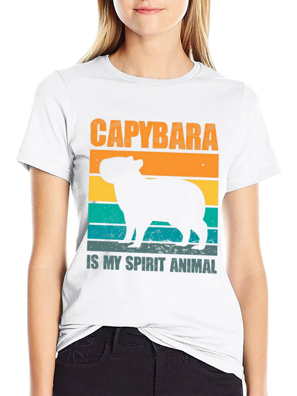 Capybara Spirit Animal T-Shirt product image 11